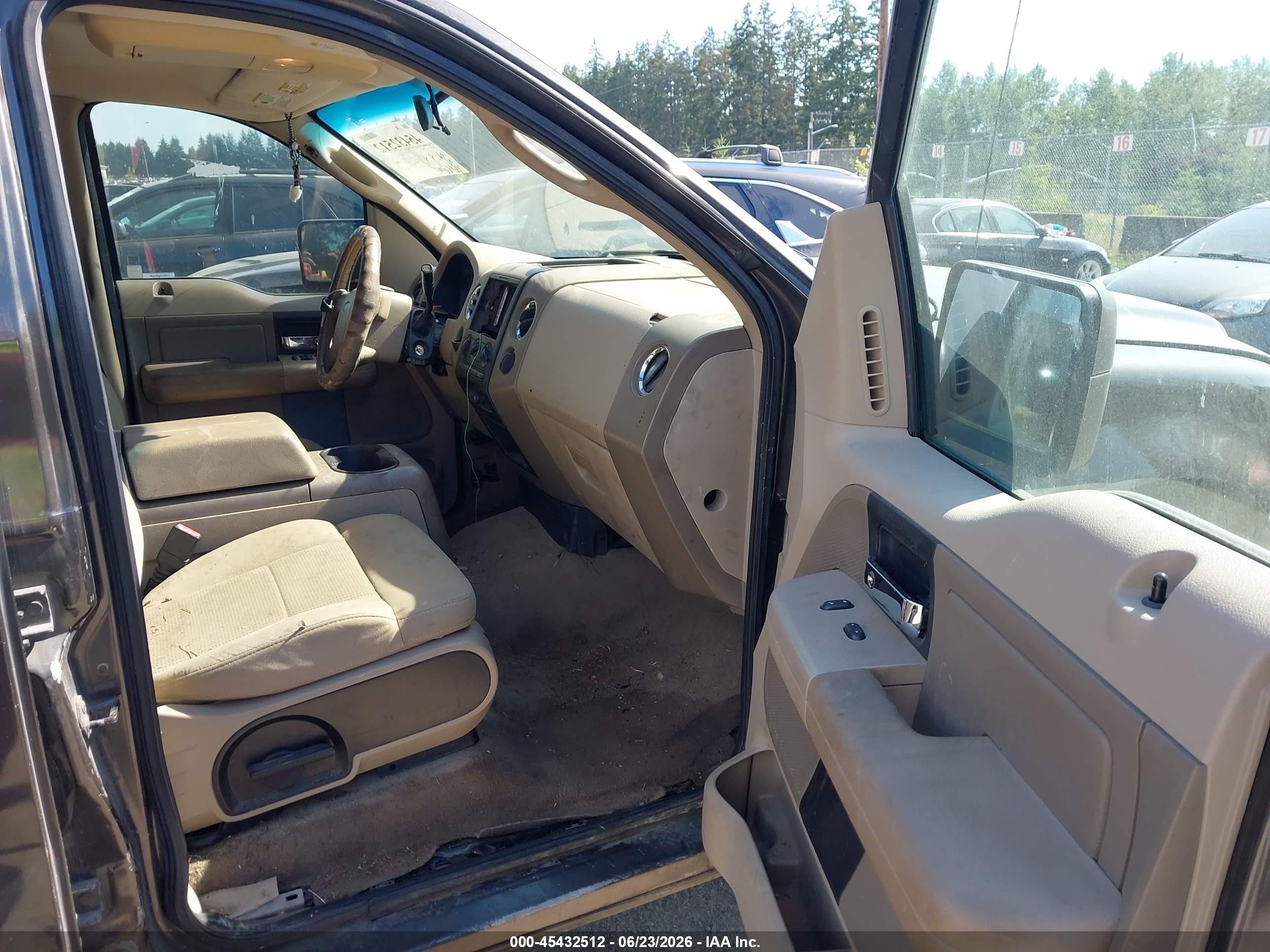2007 Ford F-150 Xlt Коричневый vin: 1FTRW12W27KC41683