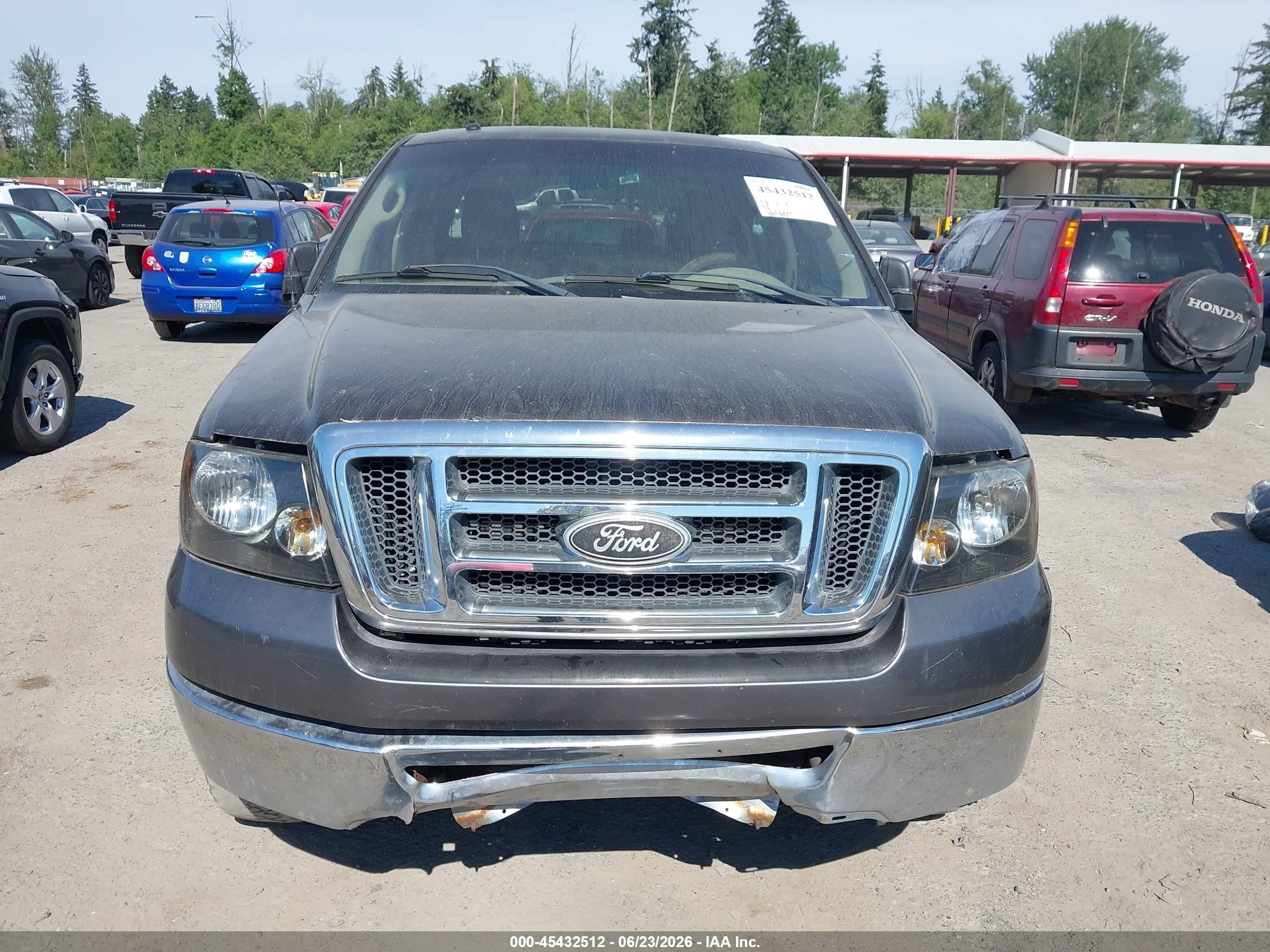 2007 Ford F-150 Xlt Коричневый vin: 1FTRW12W27KC41683