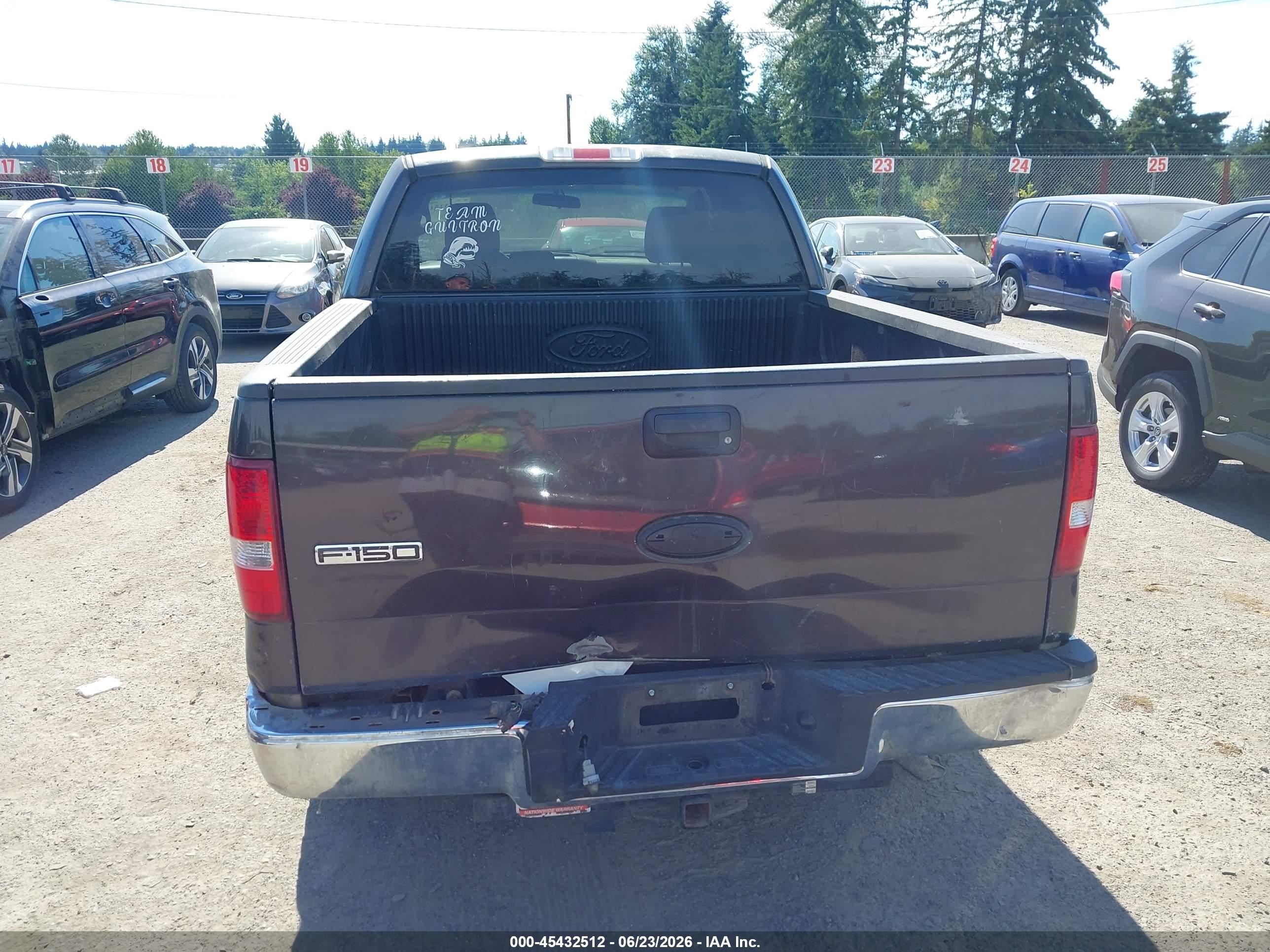 2007 Ford F-150 Xlt Коричневый vin: 1FTRW12W27KC41683