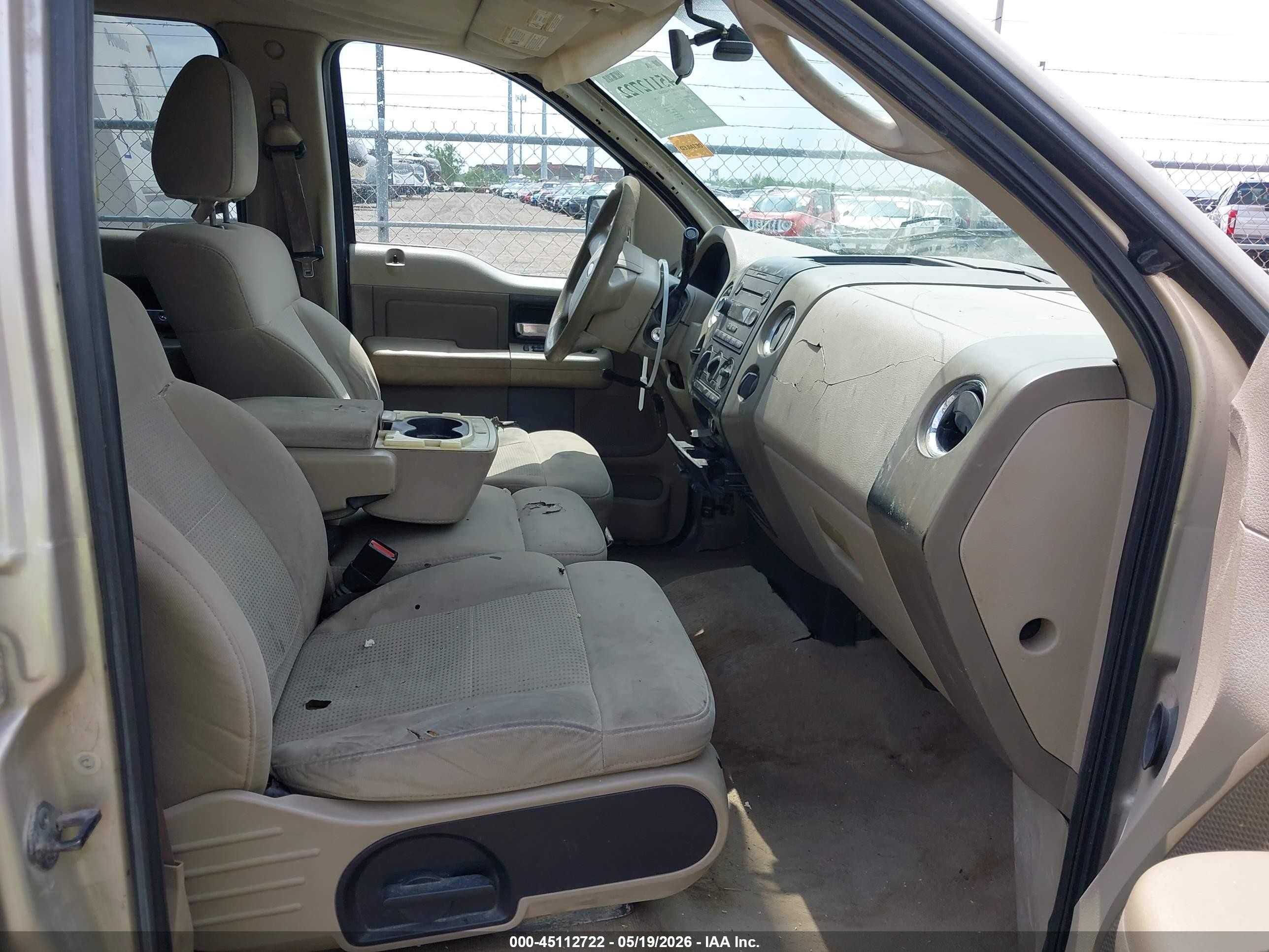 2007 Ford F-150 Xlt Gold vin: 1FTRW12W27KC94772