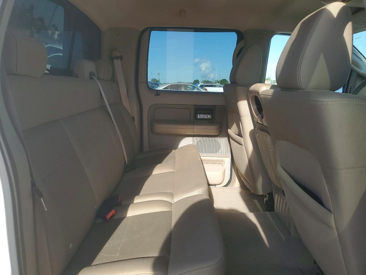 2007 Ford F150 Supercrew White vin: 1FTRW12W27KC97302