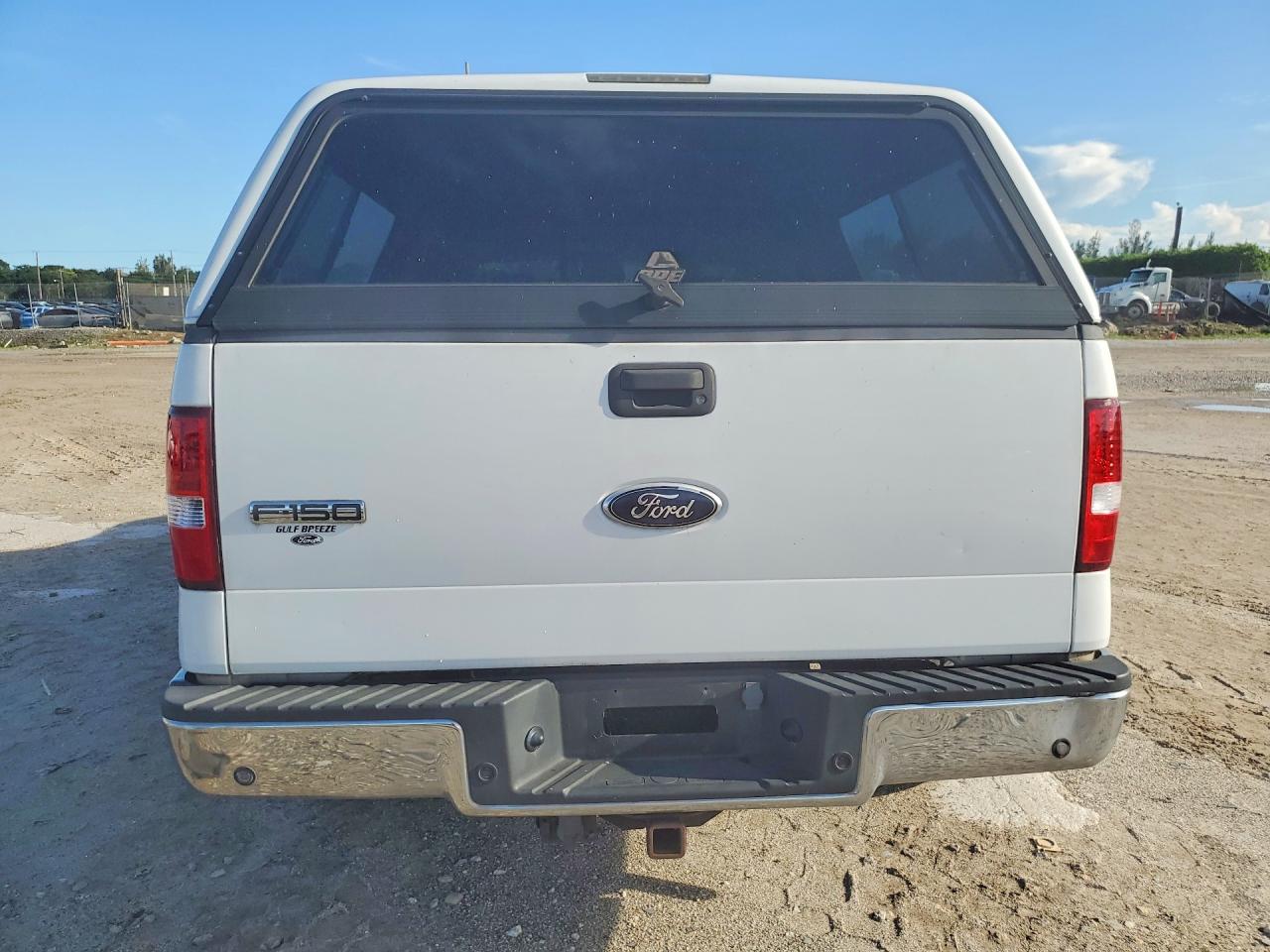 2007 Ford F150 Supercrew White vin: 1FTRW12W27KC97302