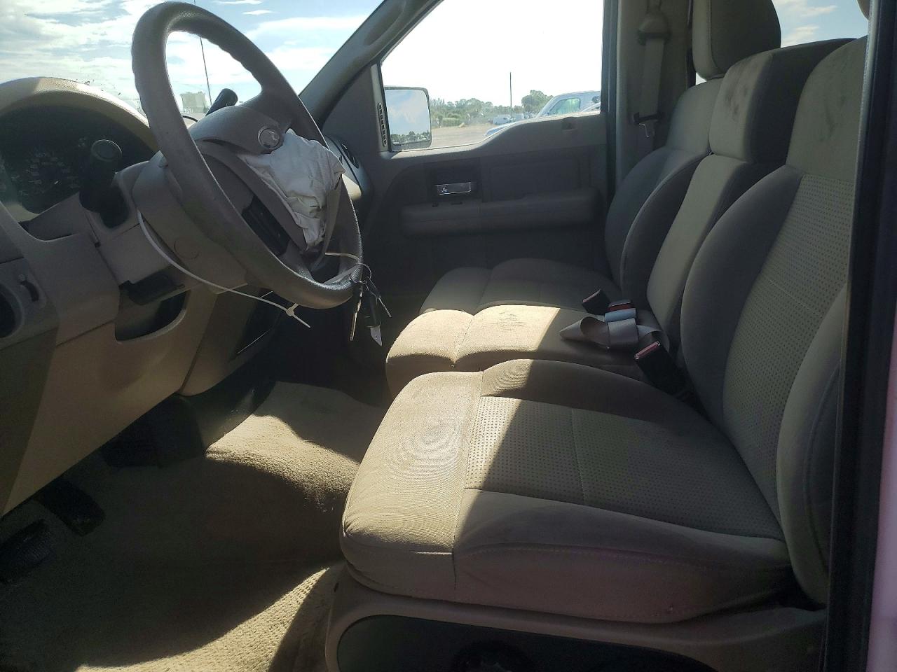 2007 Ford F150 Supercrew White vin: 1FTRW12W27KC97302