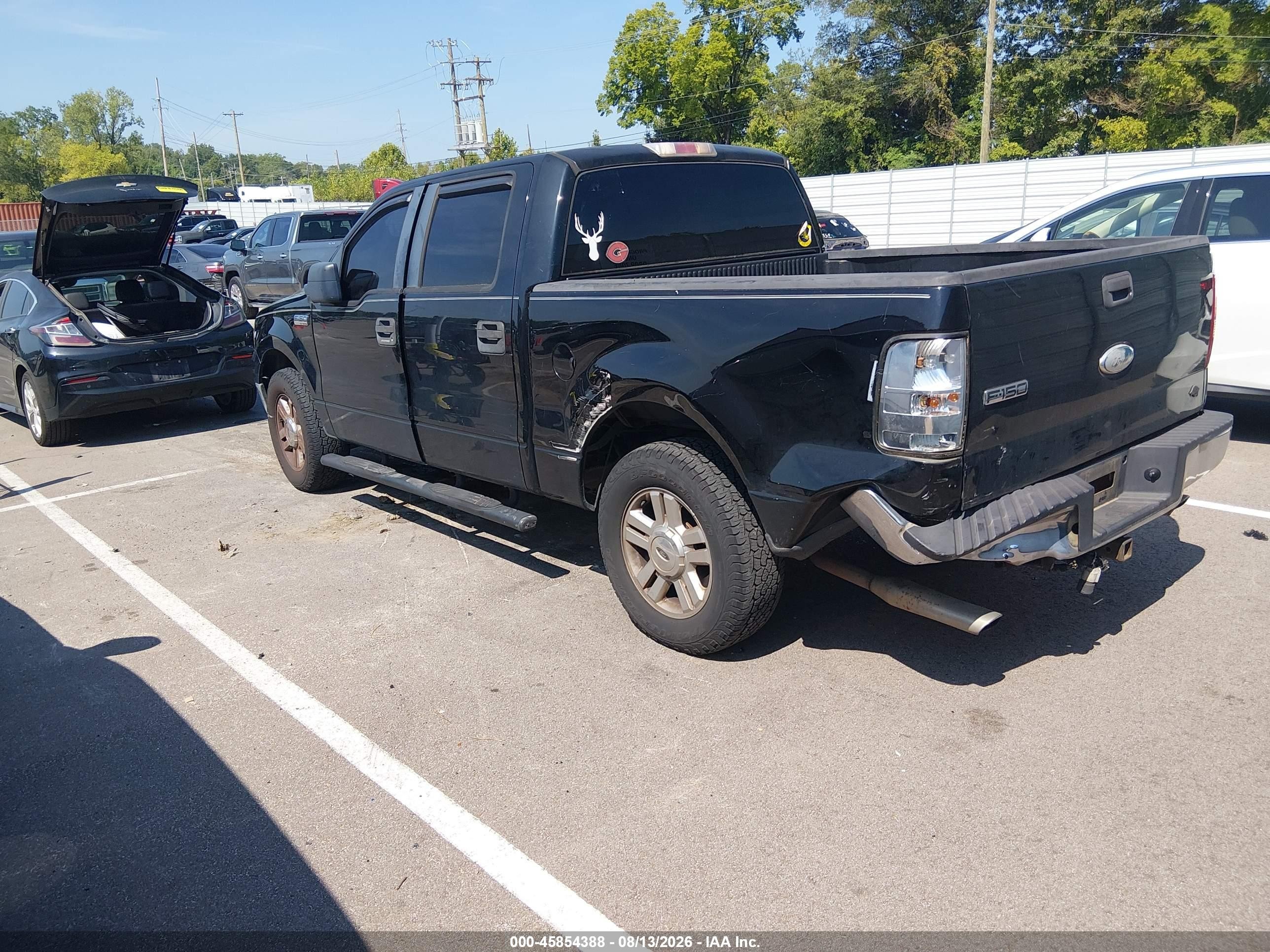2007 Ford F-150 Xlt Черный vin: 1FTRW12W27KD64531
