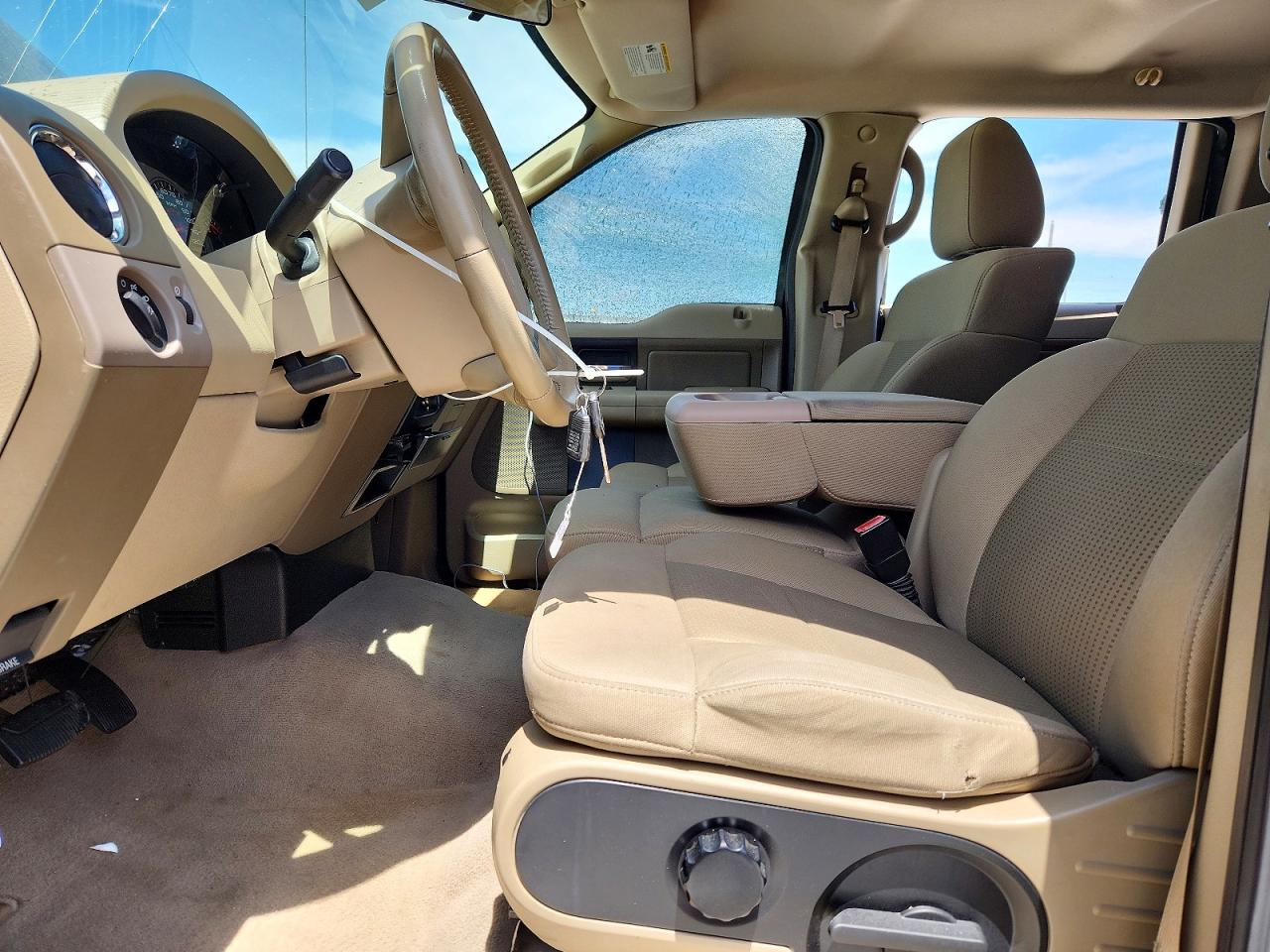 2008 Ford F150 Supercrew Brown vin: 1FTRW12W28FA51246