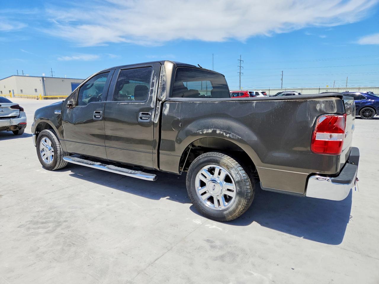 2008 Ford F150 Supercrew Brown vin: 1FTRW12W28FA51246