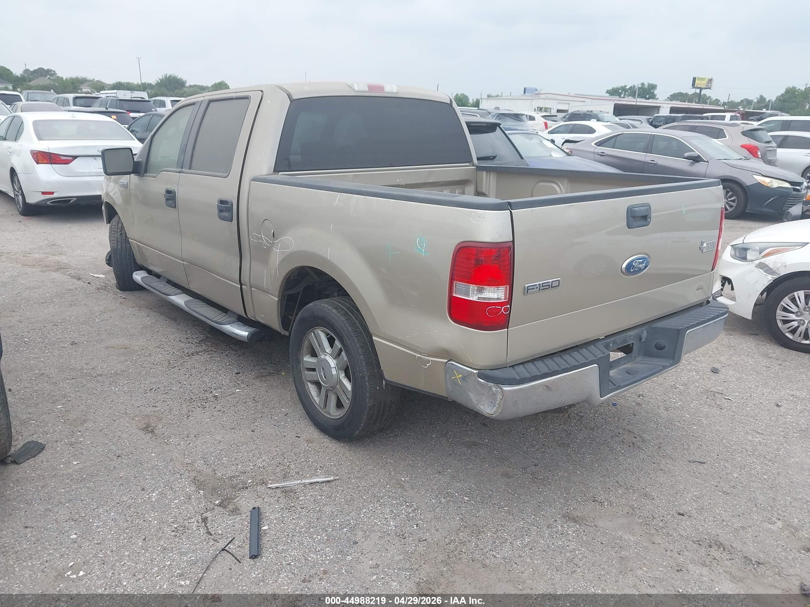 2008 Ford F-150 Xl/xlt Gold vin: 1FTRW12W28FB39732