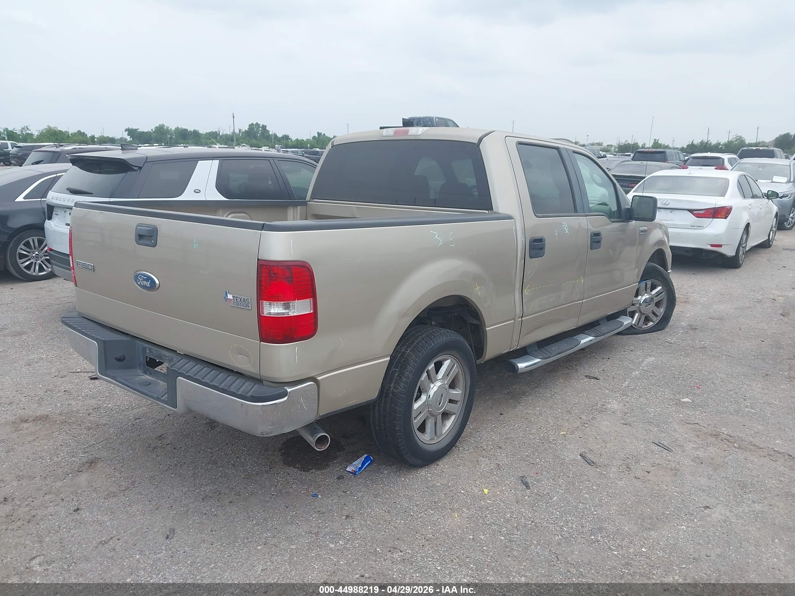 2008 Ford F-150 Xl/xlt Gold vin: 1FTRW12W28FB39732