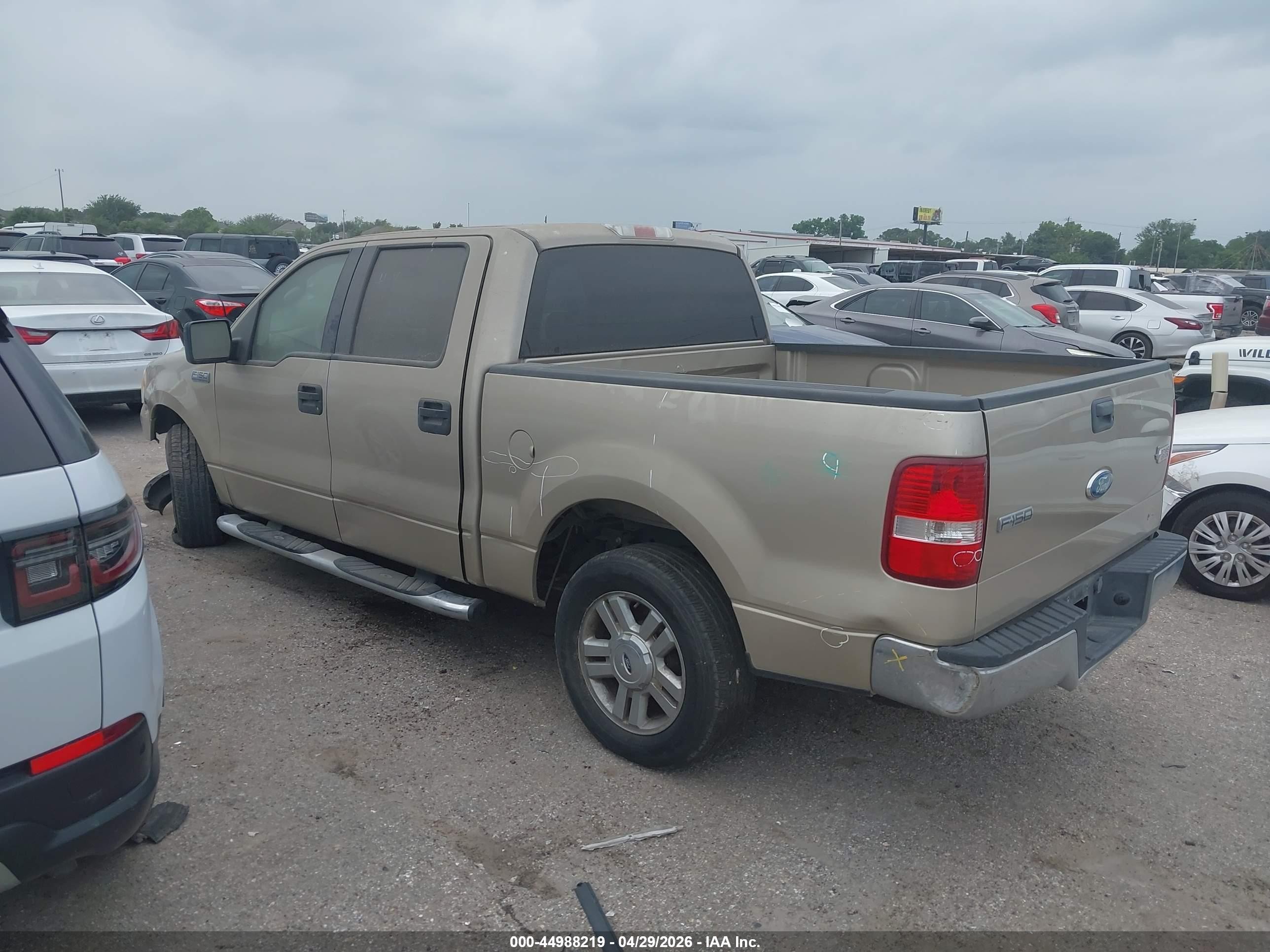 2008 Ford F-150 Xl/xlt Gold vin: 1FTRW12W28FB39732