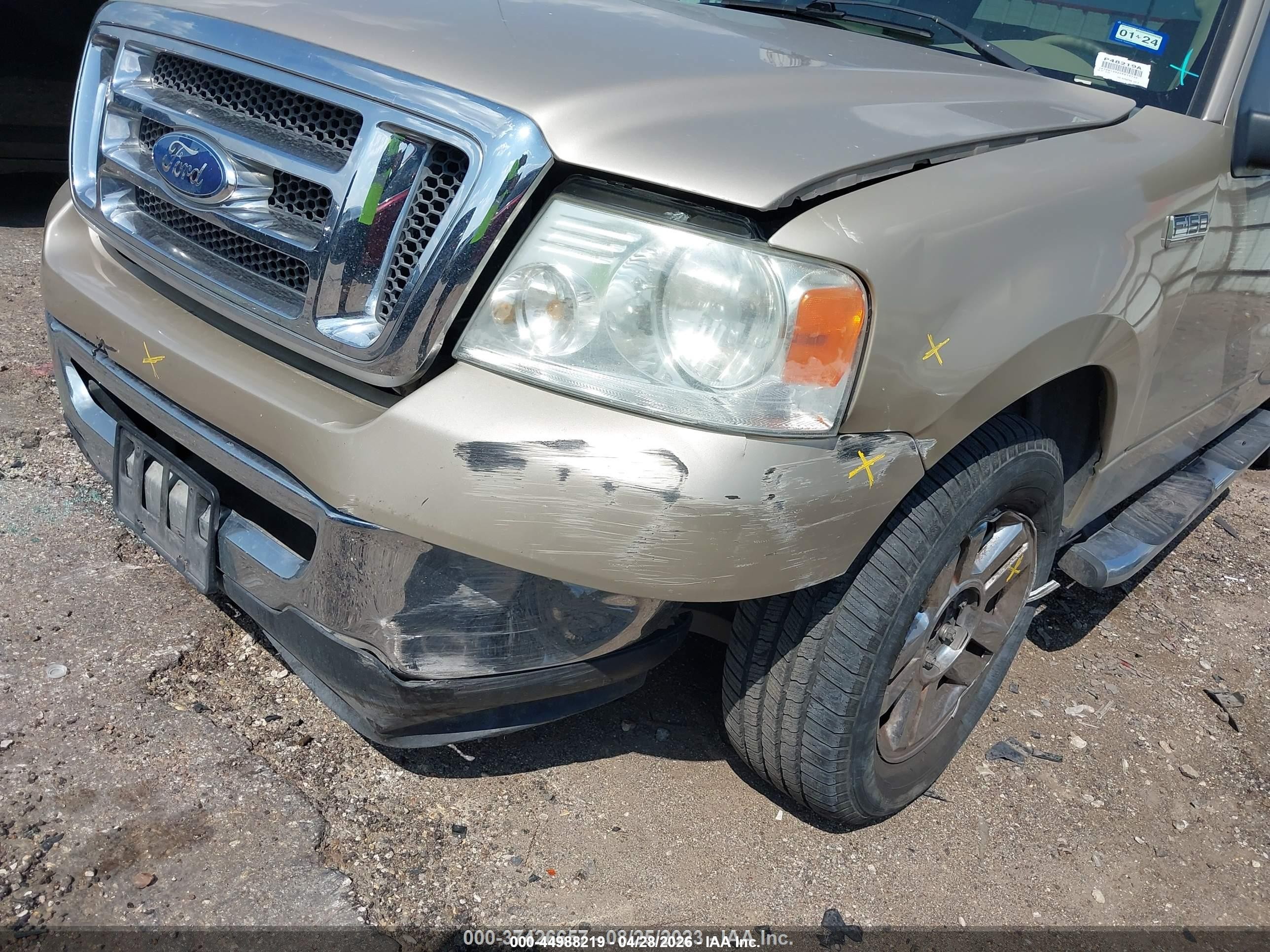 2008 Ford F-150 Xl/xlt Gold vin: 1FTRW12W28FB39732