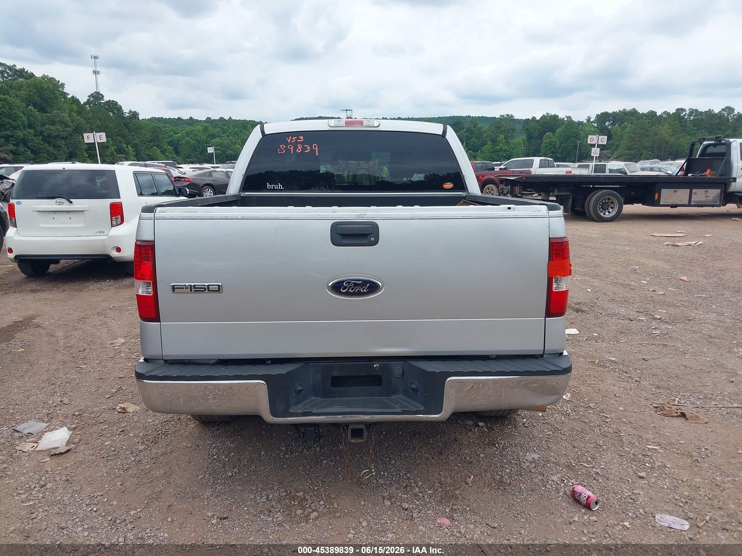 2008 Ford F-150 60th Anniversary/fx2/xl/xlt Silver vin: 1FTRW12W28FB90339