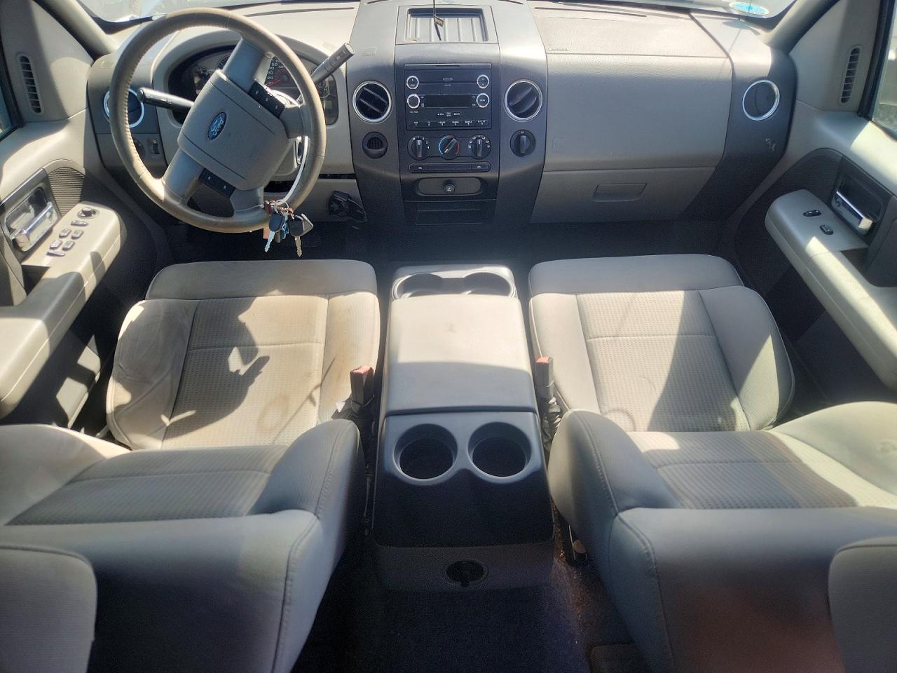 2008 Ford F150 Supercrew Silver vin: 1FTRW12W28FB91796