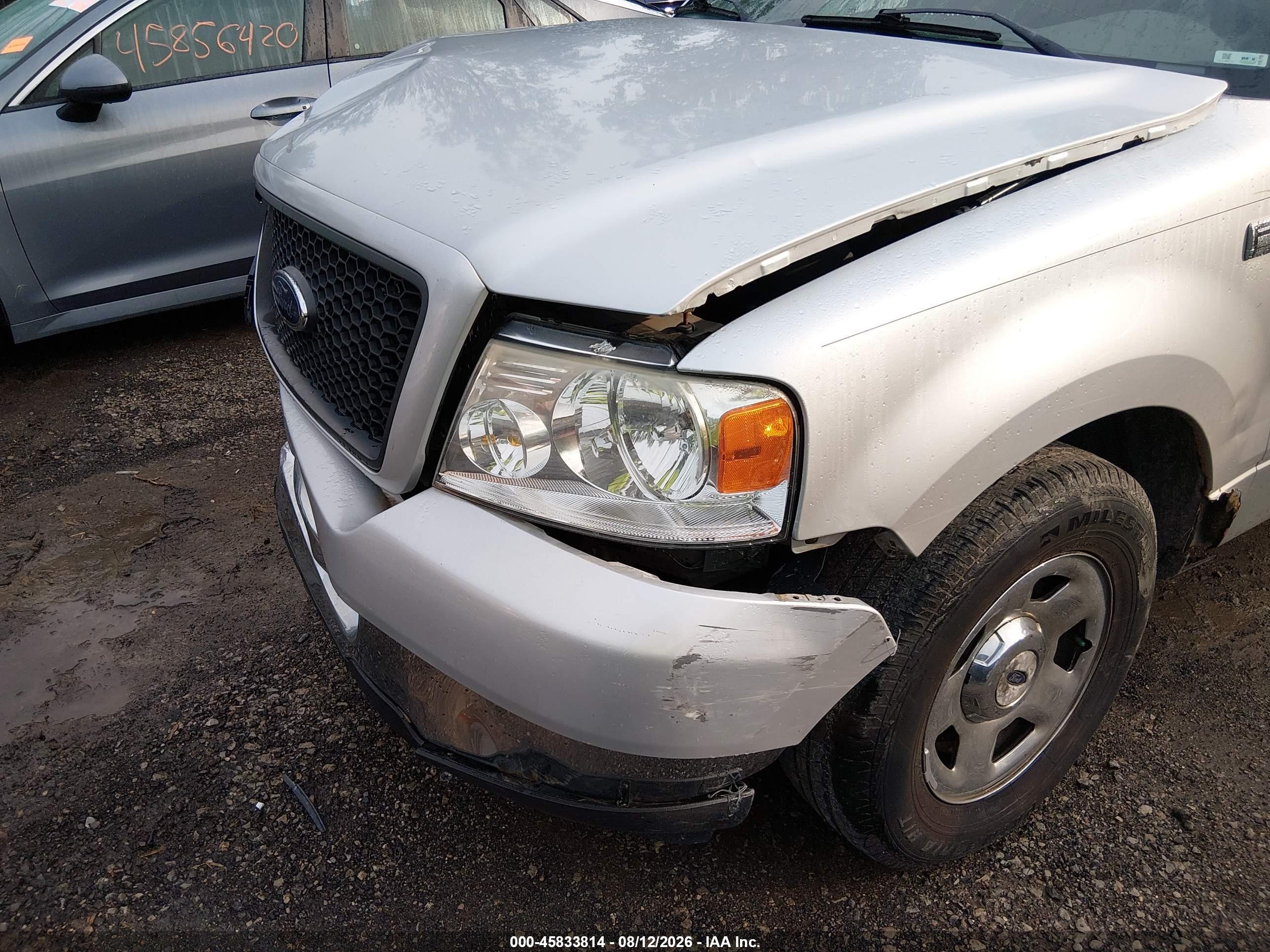 2008 Ford F-150 Xlt Silver vin: 1FTRW12W28FC06720