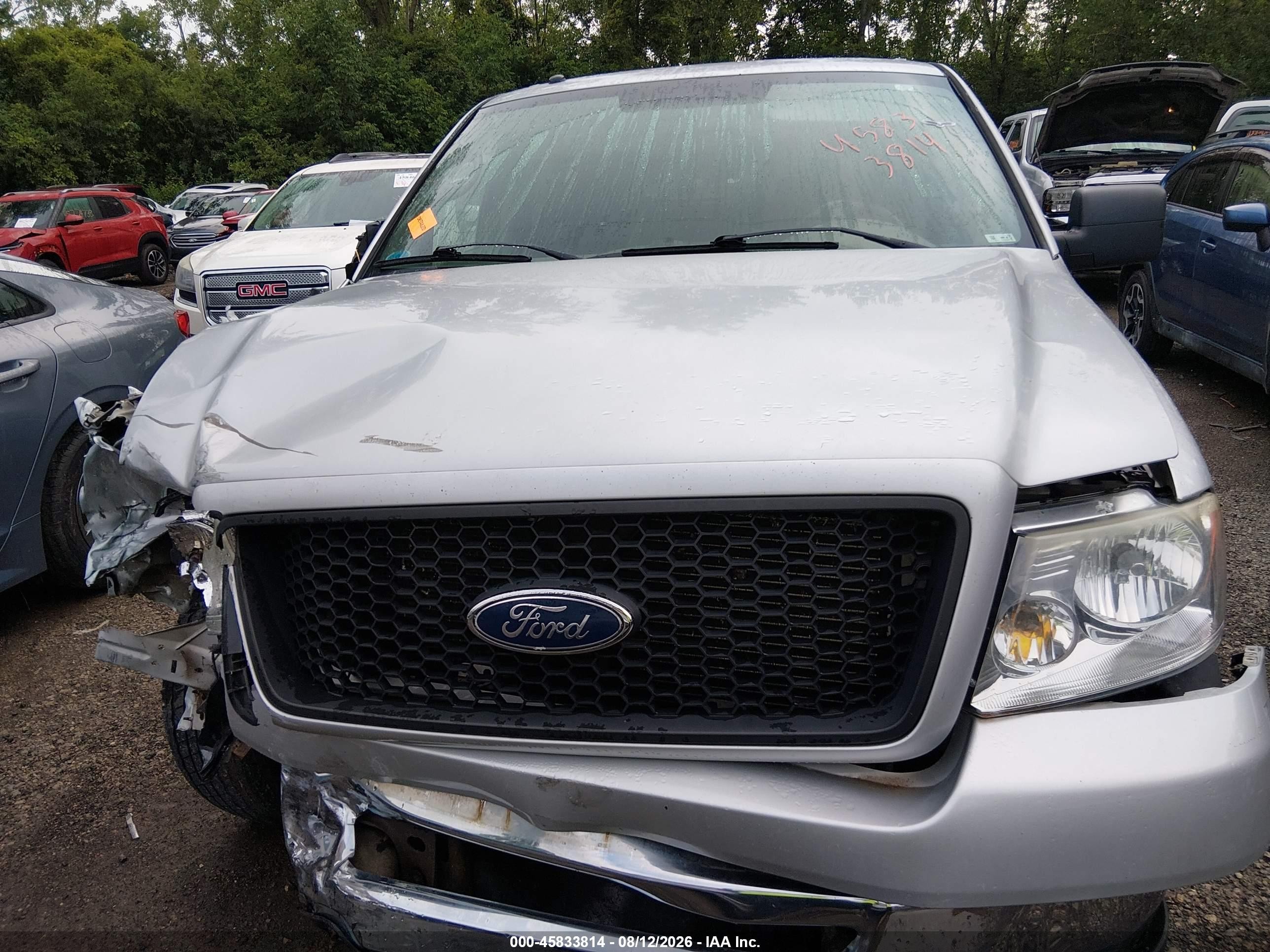2008 Ford F-150 Xlt Silver vin: 1FTRW12W28FC06720