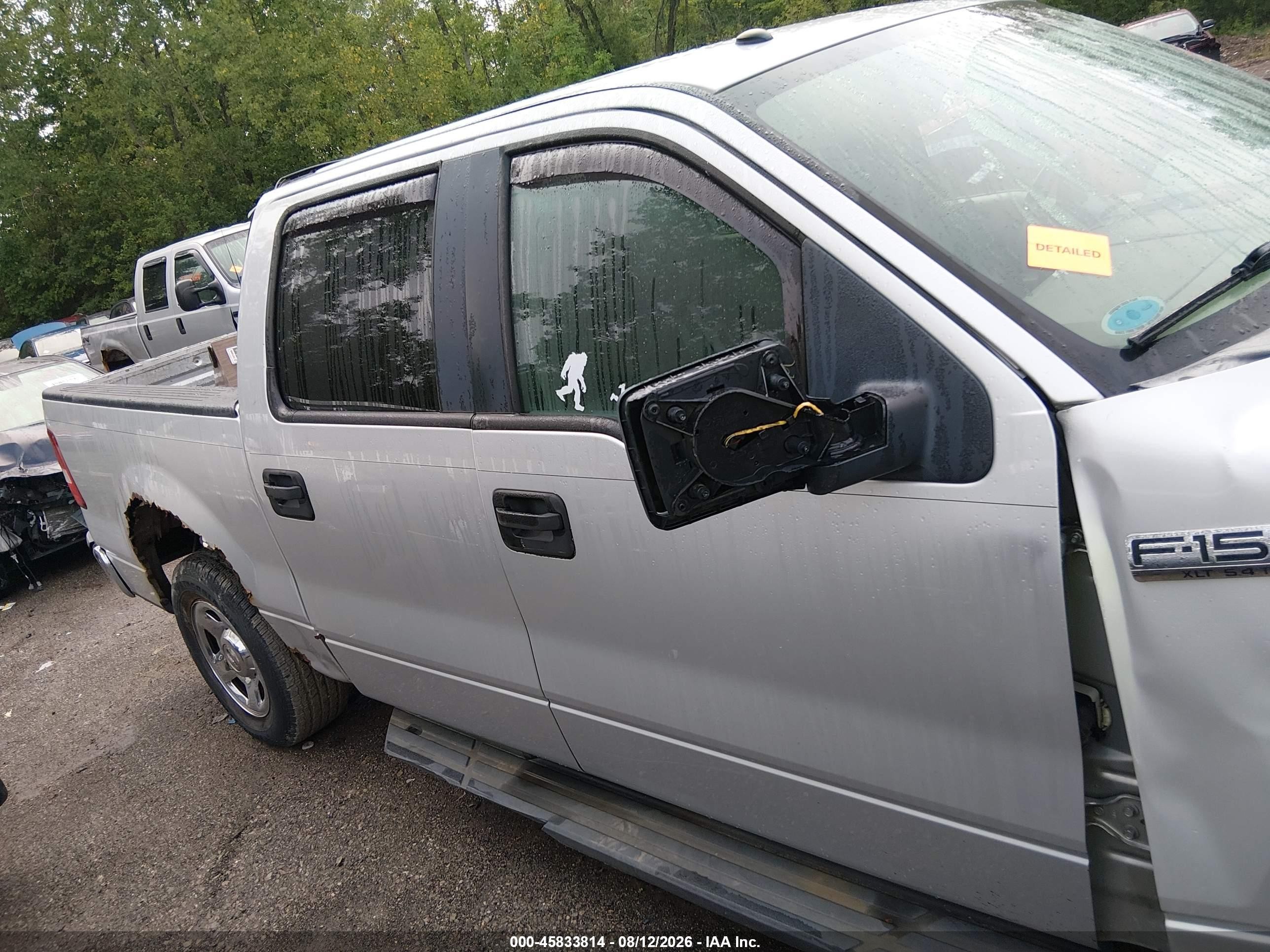 2008 Ford F-150 Xlt Silver vin: 1FTRW12W28FC06720
