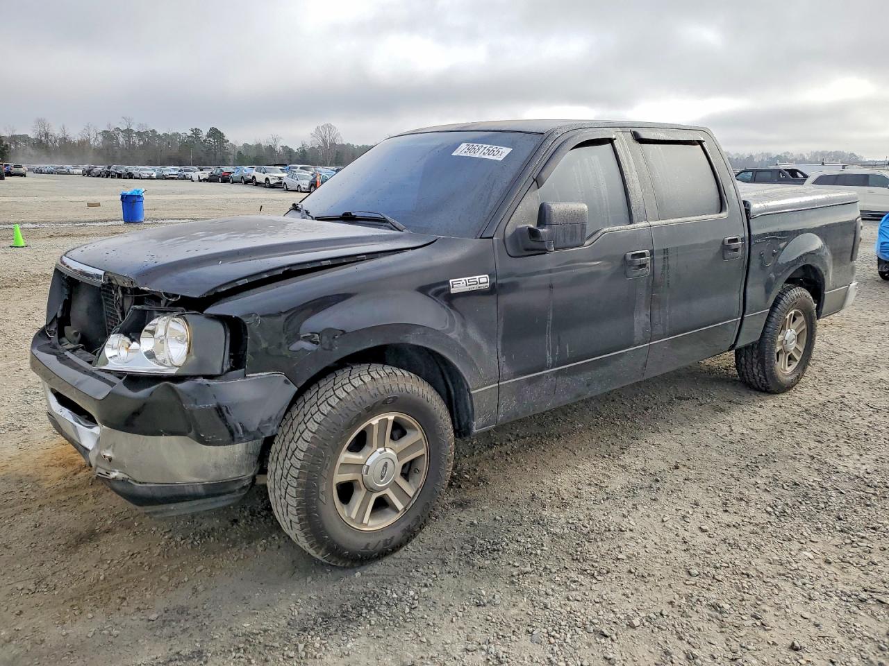 2008 Ford F150 Supercrew Black vin: 1FTRW12W28KC84633