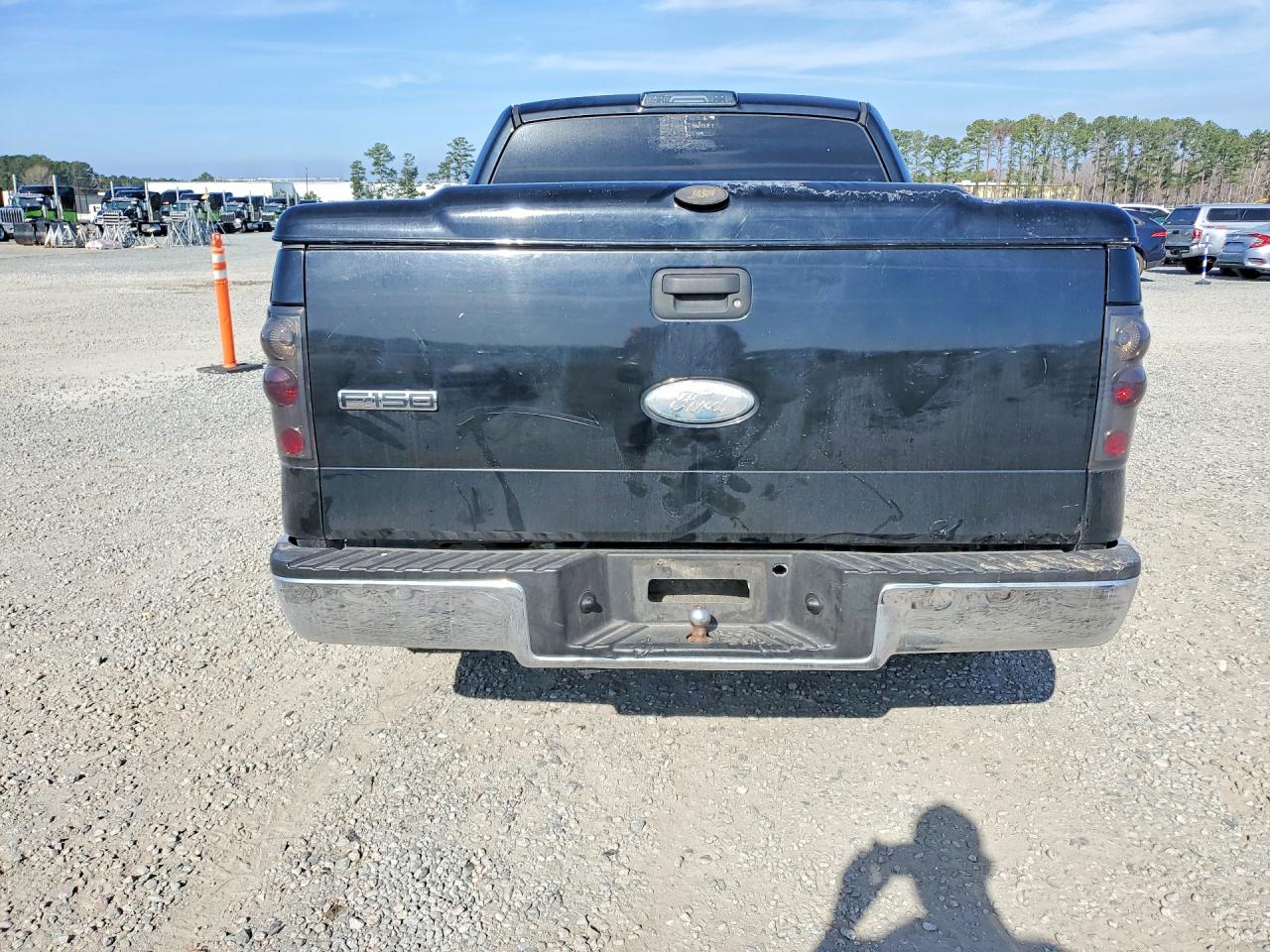 2008 Ford F150 Supercrew Black vin: 1FTRW12W28KC84633