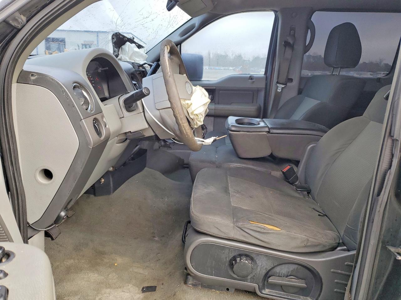 2008 Ford F150 Supercrew Black vin: 1FTRW12W28KC84633