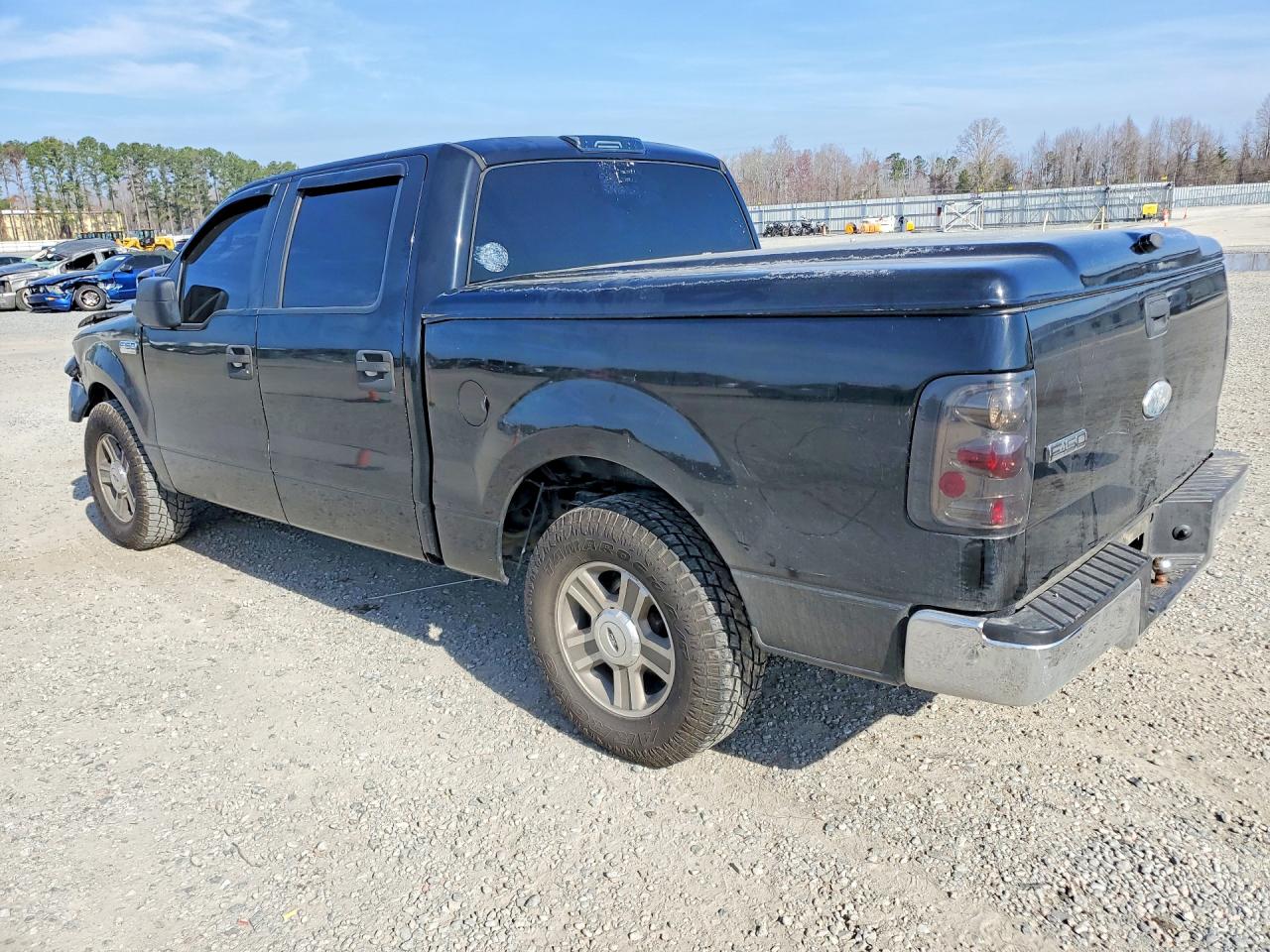 2008 Ford F150 Supercrew Black vin: 1FTRW12W28KC84633