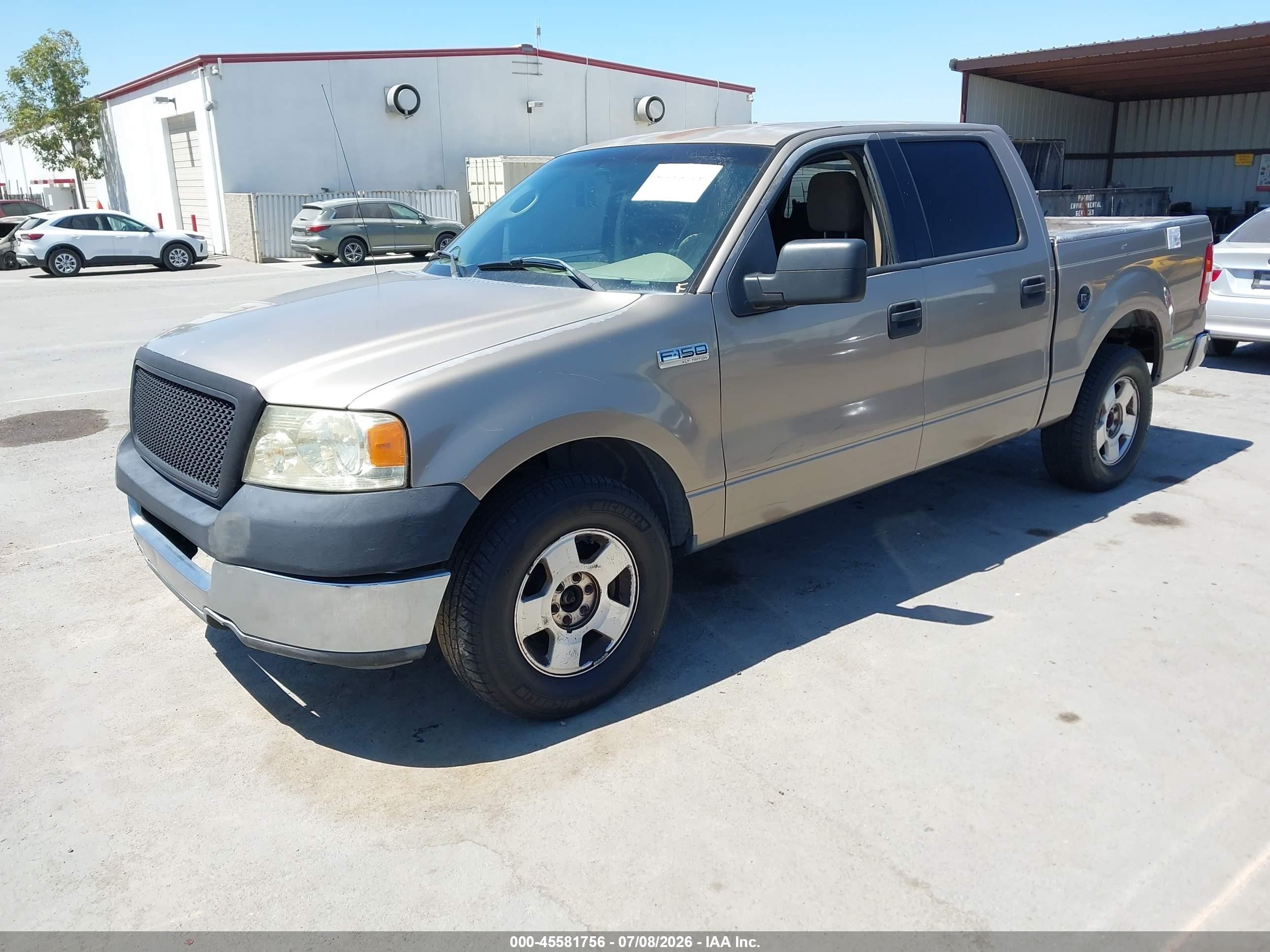 2004 Ford F-150 Xlt Brown vin: 1FTRW12W34KC19672
