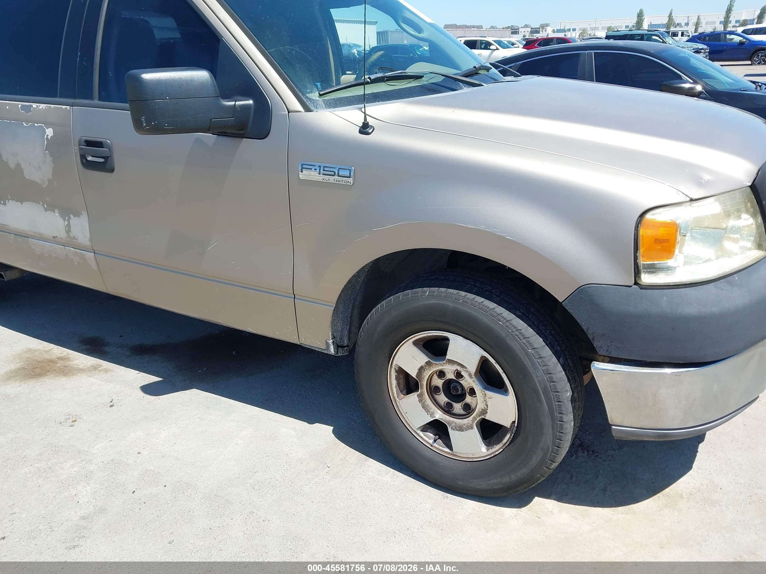 2004 Ford F-150 Xlt Brown vin: 1FTRW12W34KC19672
