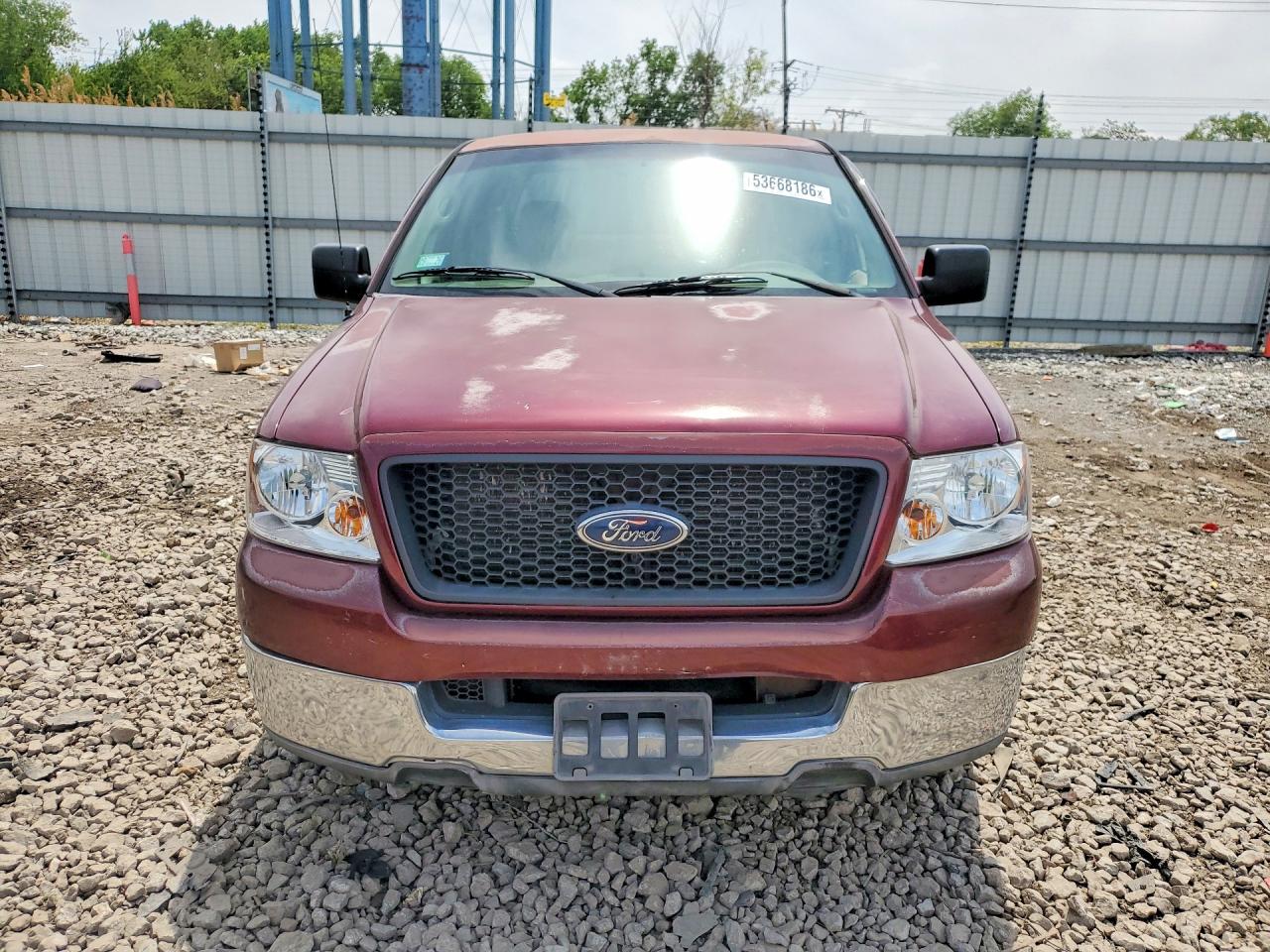 2004 Ford F150 Supercrew Burgundy vin: 1FTRW12W34KC44023