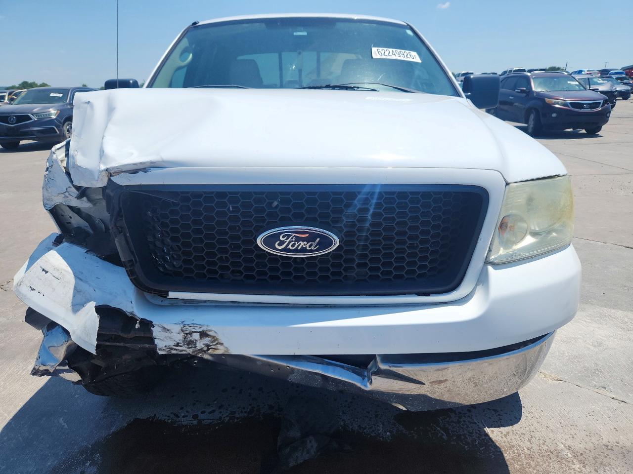 2004 Ford F150 Supercrew White vin: 1FTRW12W34KD28343