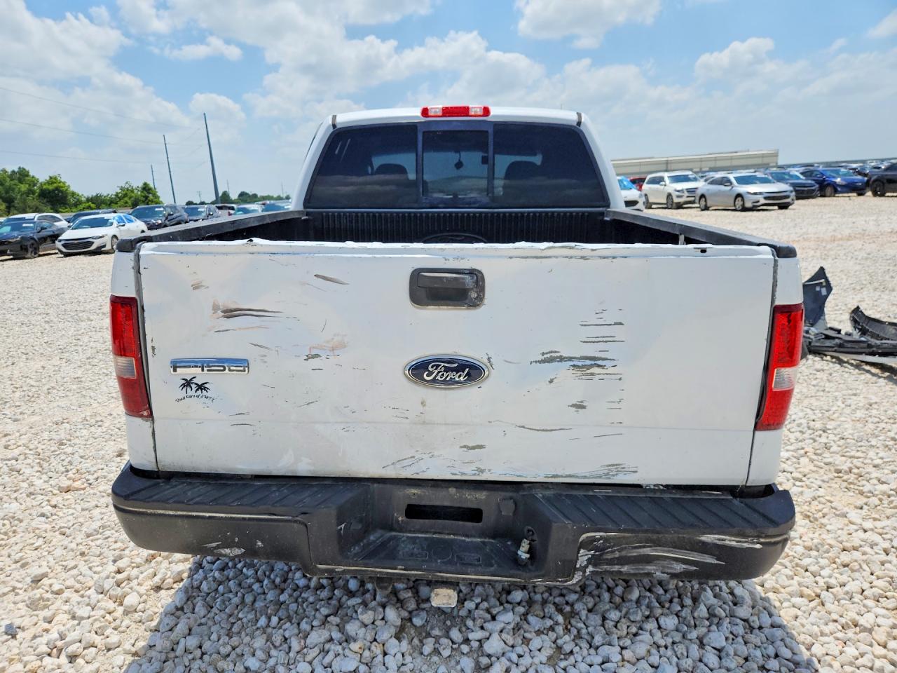 2006 Ford F150 Supercrew White vin: 1FTRW12W36FA23176