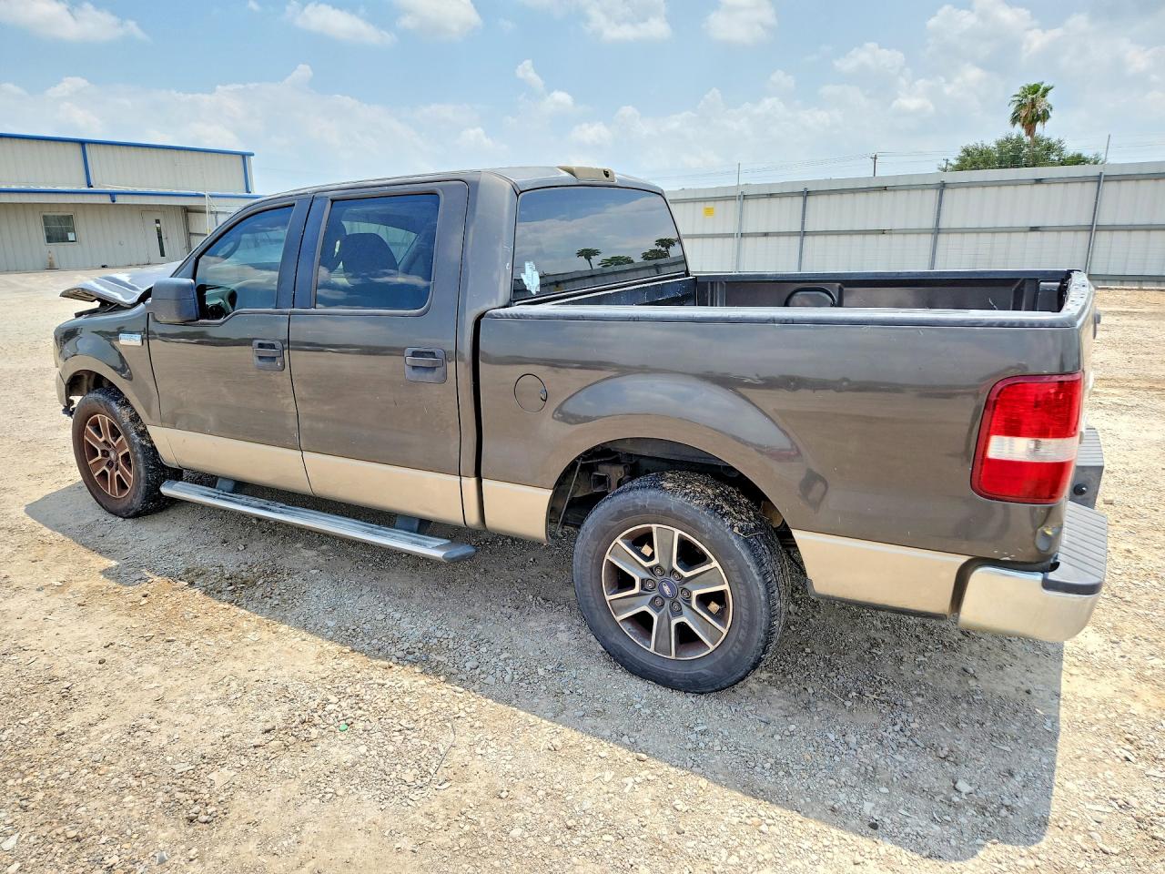 2006 Ford F150 Supercrew Brown vin: 1FTRW12W36FA74497