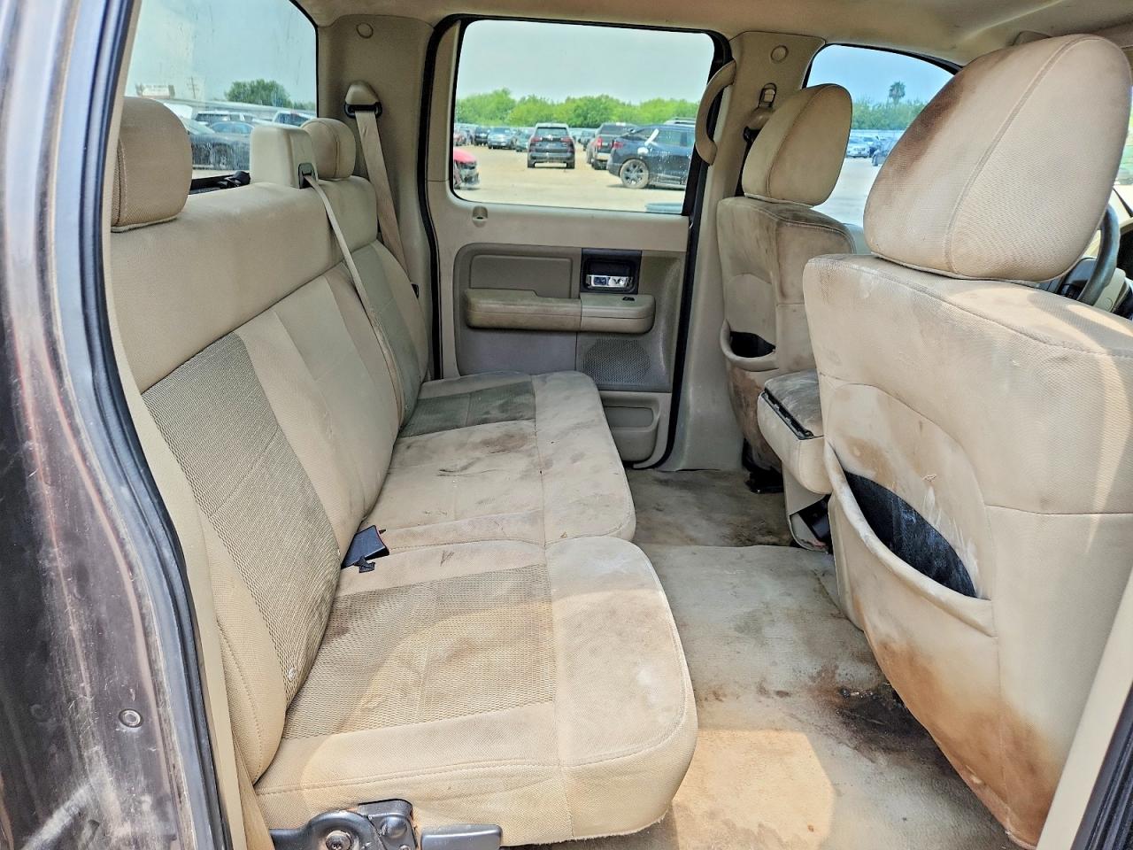 2006 Ford F150 Supercrew Brown vin: 1FTRW12W36FA74497