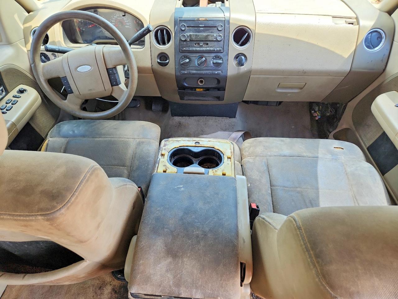 2006 Ford F150 Supercrew Brown vin: 1FTRW12W36FA74497