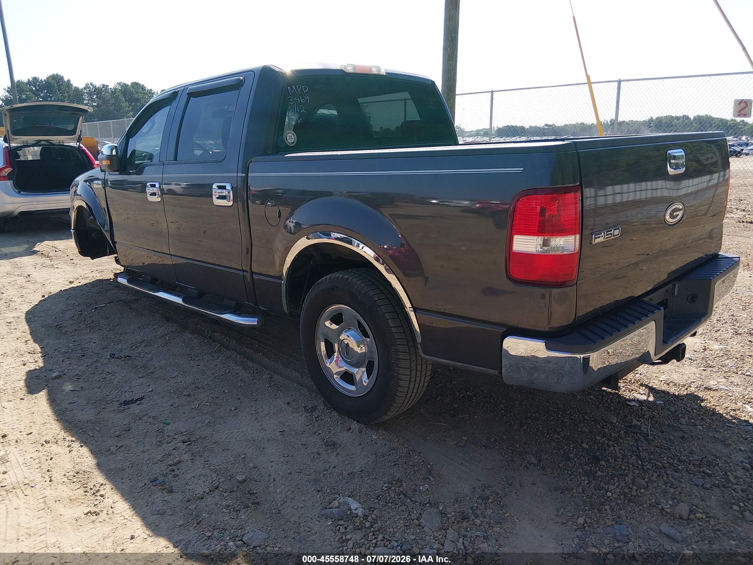 2006 Ford F-150 Xlt Серый vin: 1FTRW12W36KC83469
