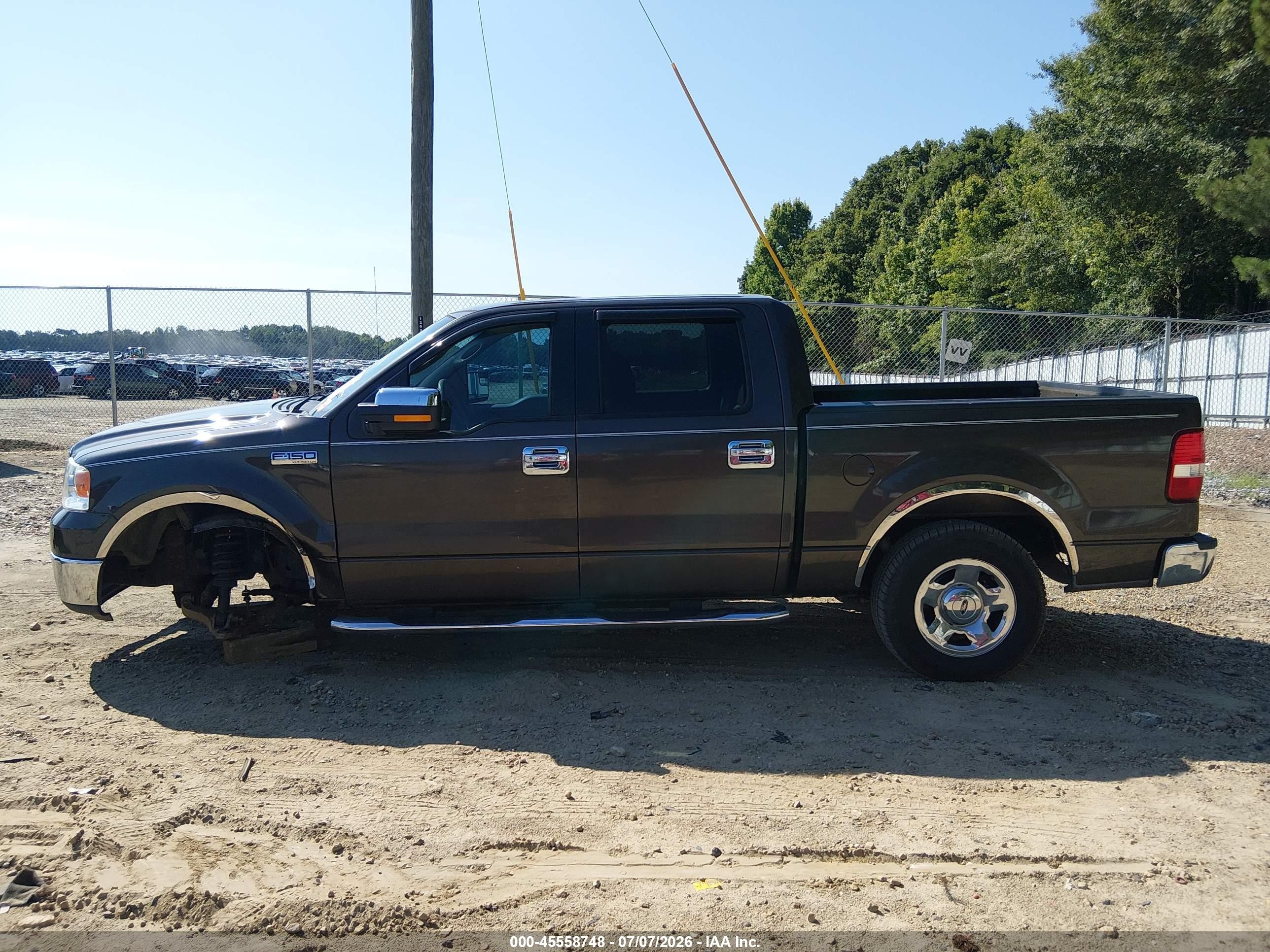2006 Ford F-150 Xlt Серый vin: 1FTRW12W36KC83469