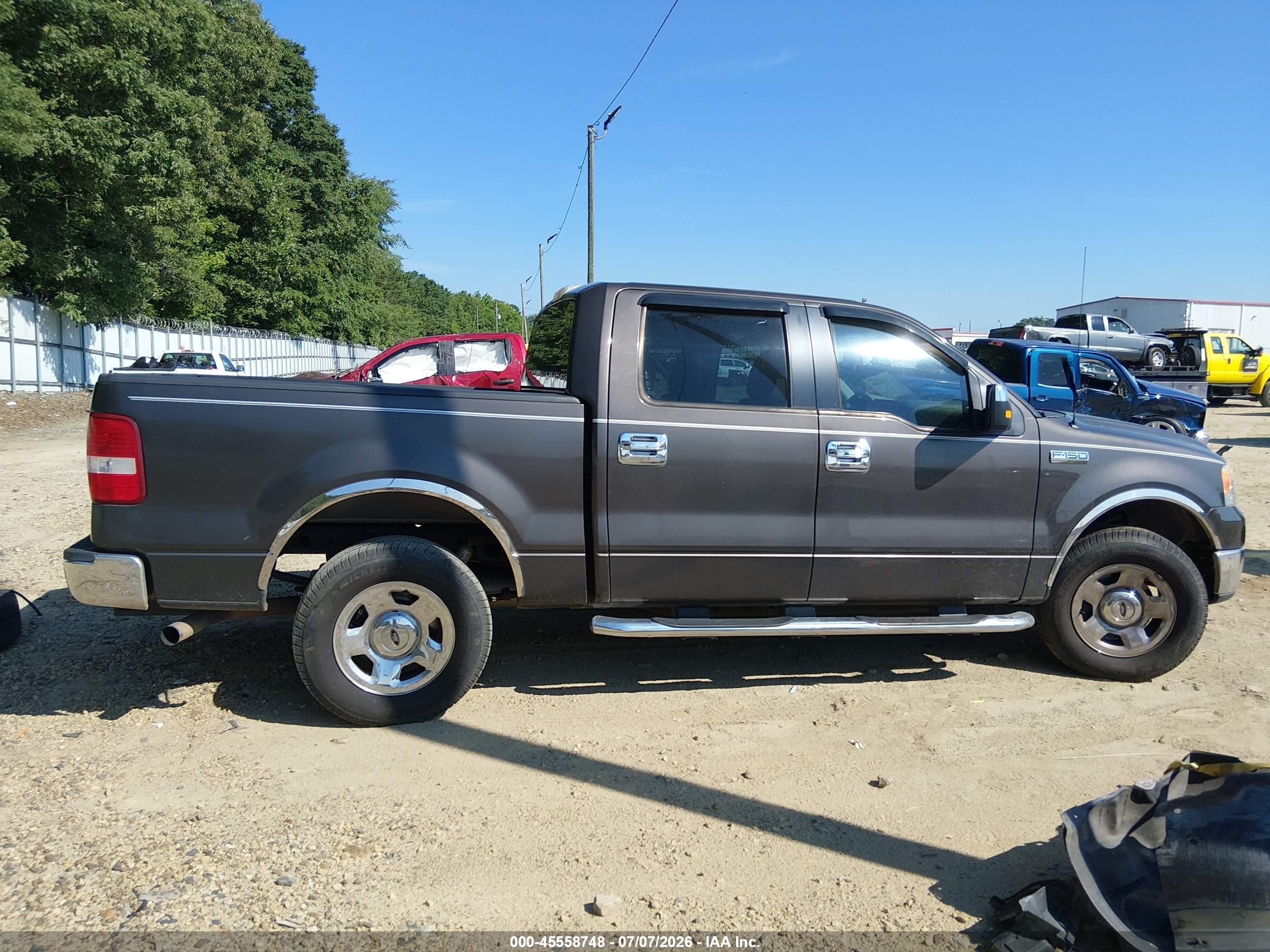 2006 Ford F-150 Xlt Серый vin: 1FTRW12W36KC83469