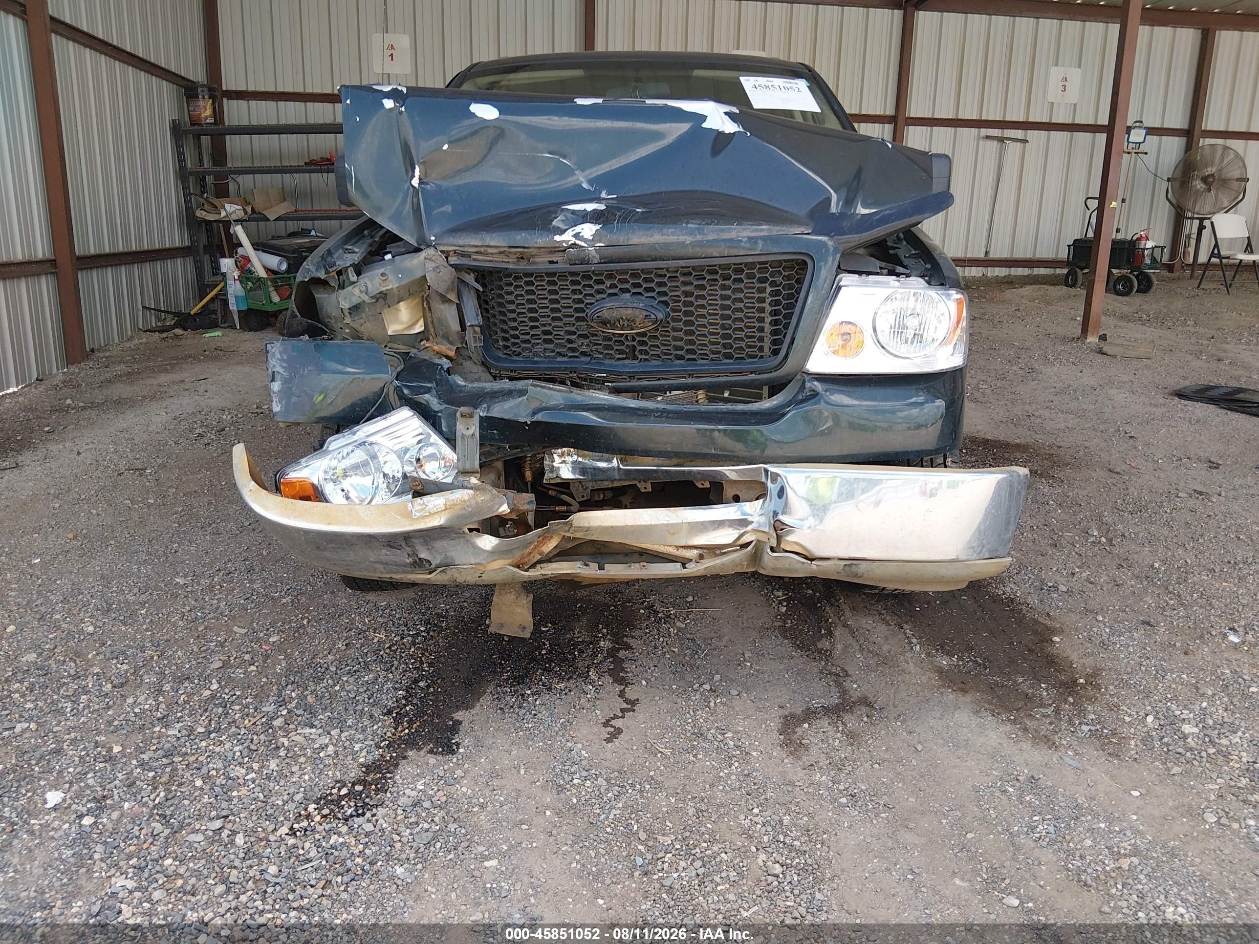 2006 Ford F-150 Xlt Green vin: 1FTRW12W36KC90647