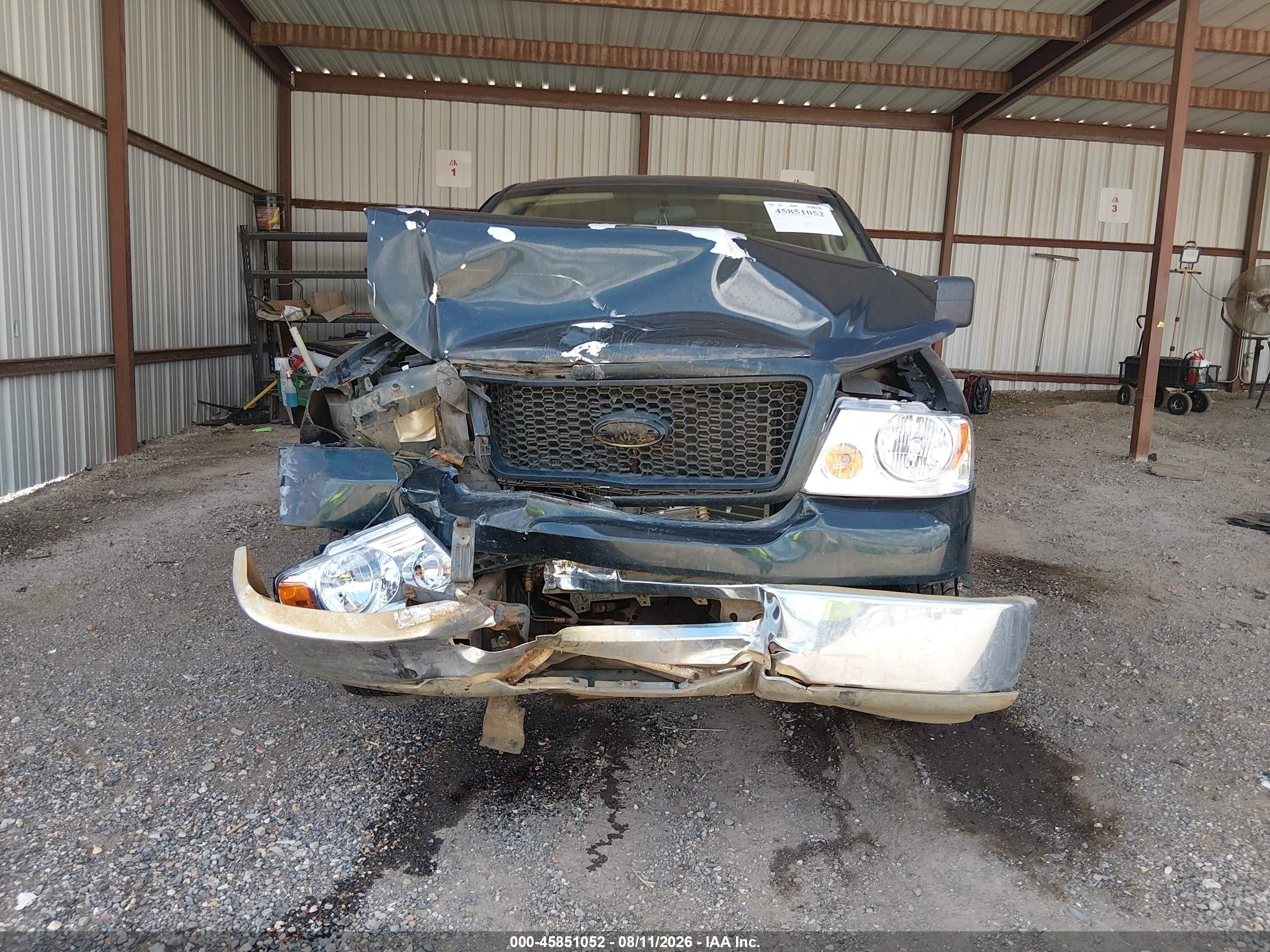 2006 Ford F-150 Xlt Green vin: 1FTRW12W36KC90647