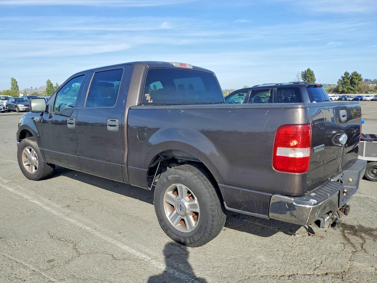 2006 Ford F-150 Supercrew Brown vin: 1FTRW12W36KC96545