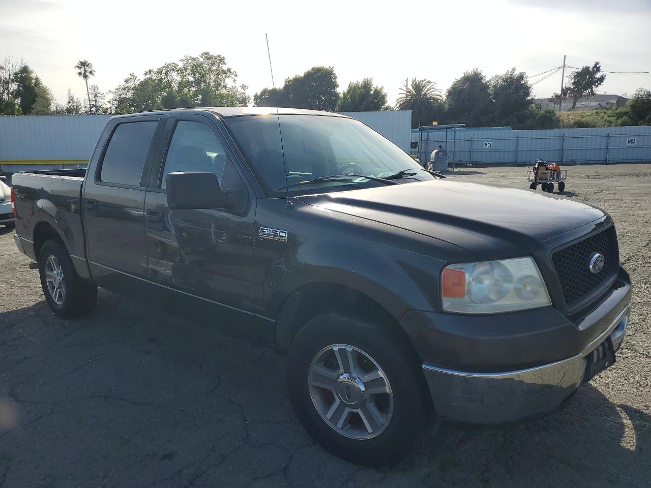 2006 Ford F-150 Supercrew Brown vin: 1FTRW12W36KC96545