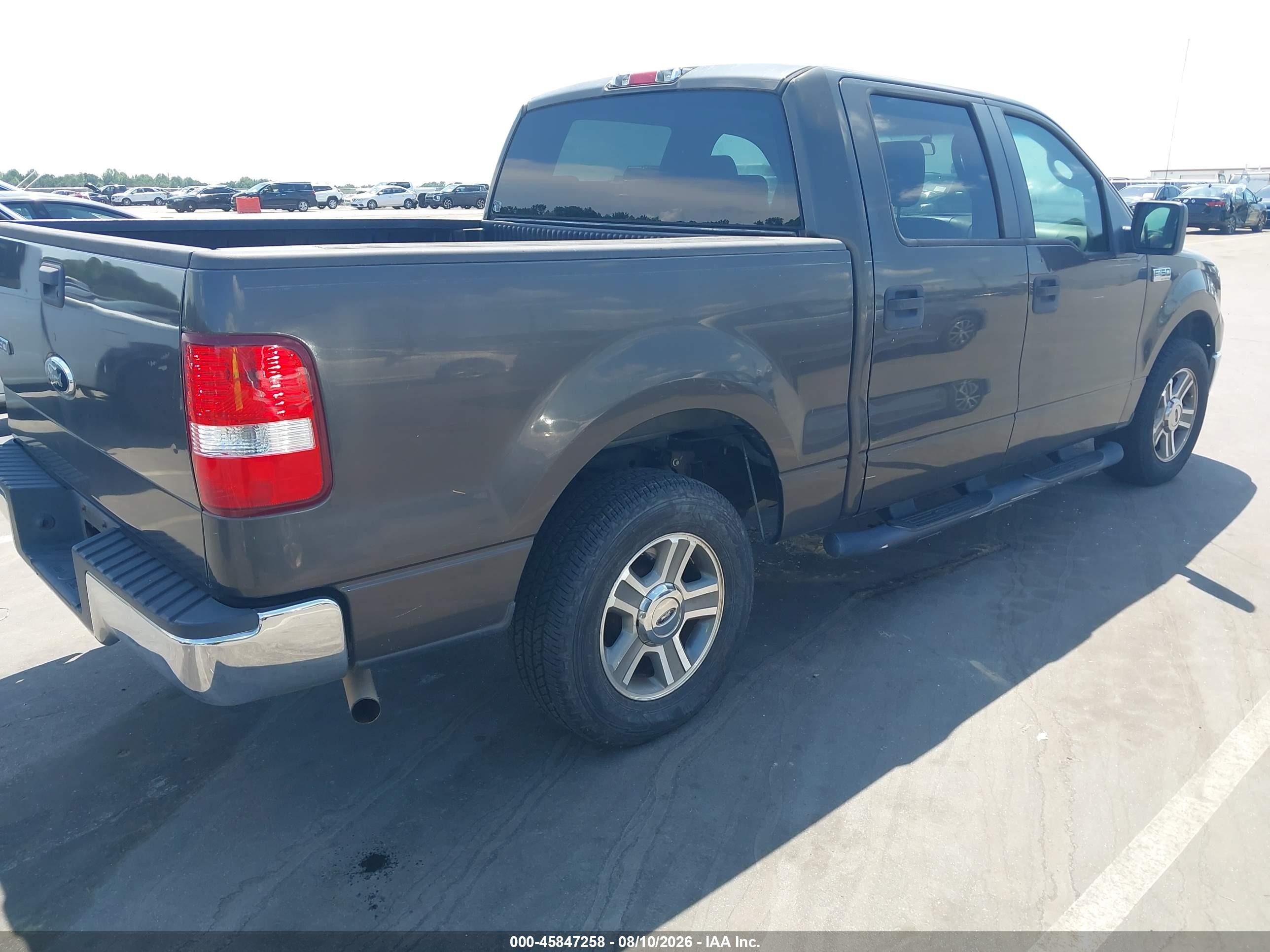 2007 Ford F-150 Xlt Gray vin: 1FTRW12W37FB48776
