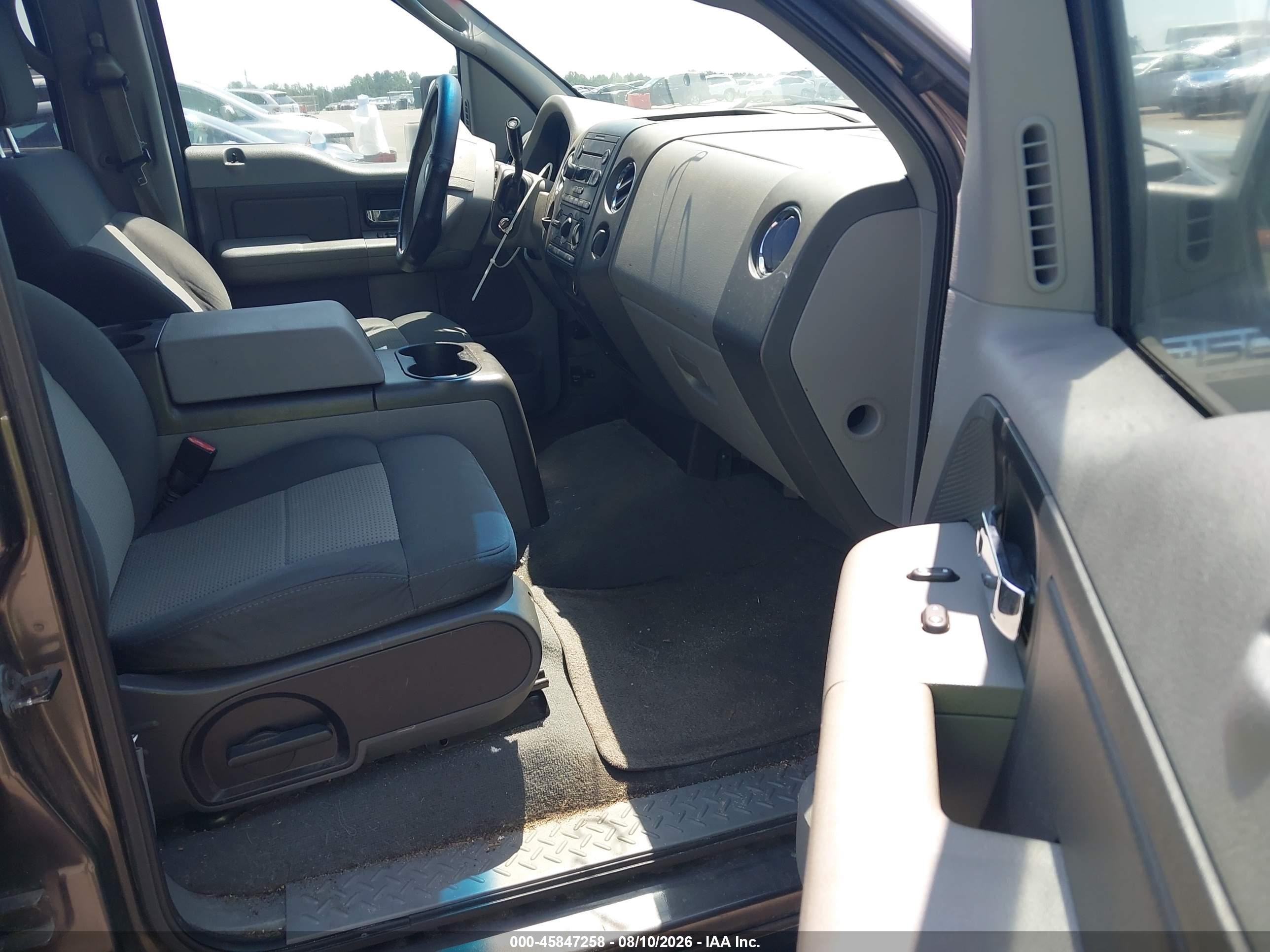 2007 Ford F-150 Xlt Gray vin: 1FTRW12W37FB48776