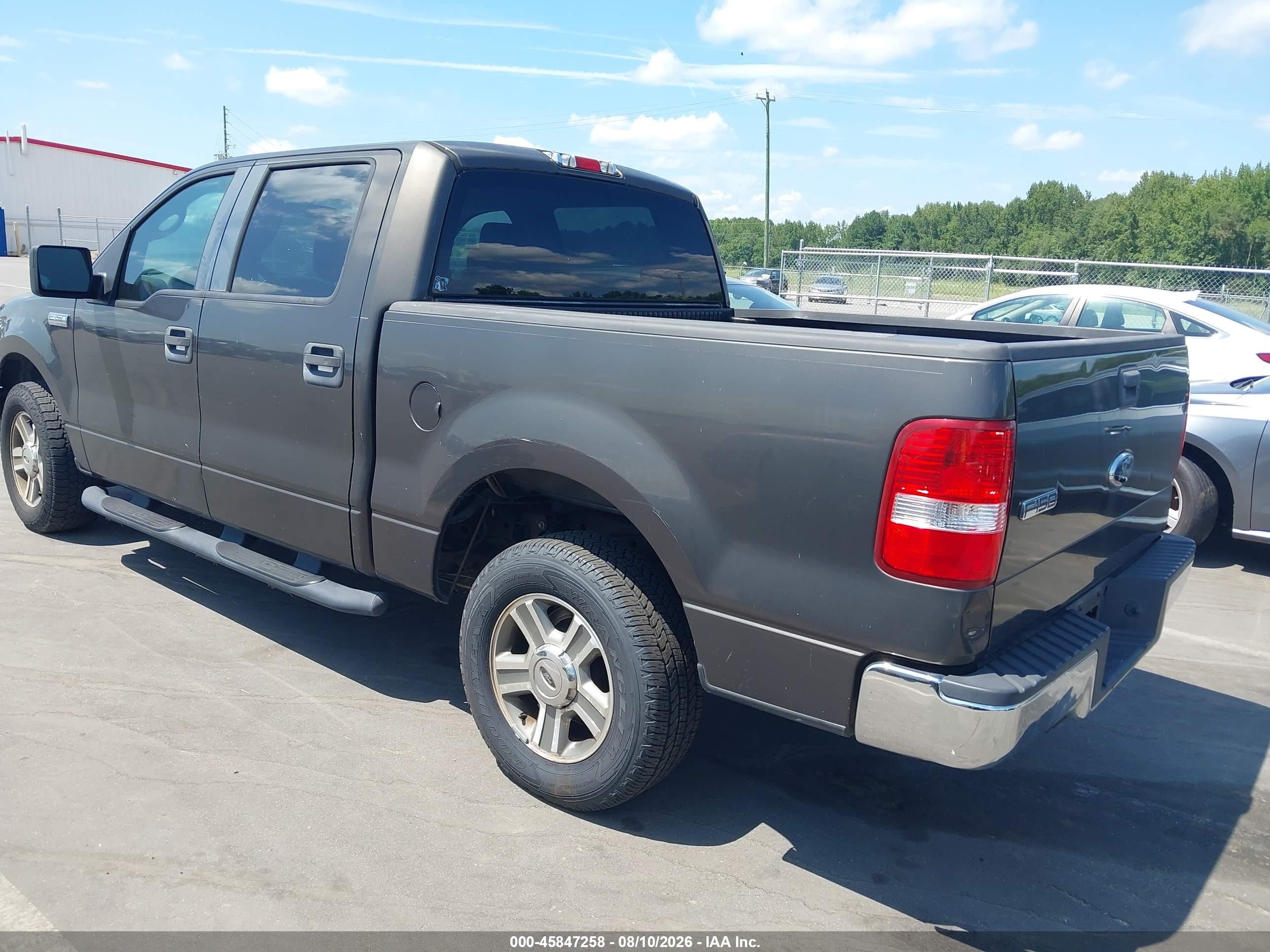 2007 Ford F-150 Xlt Gray vin: 1FTRW12W37FB48776