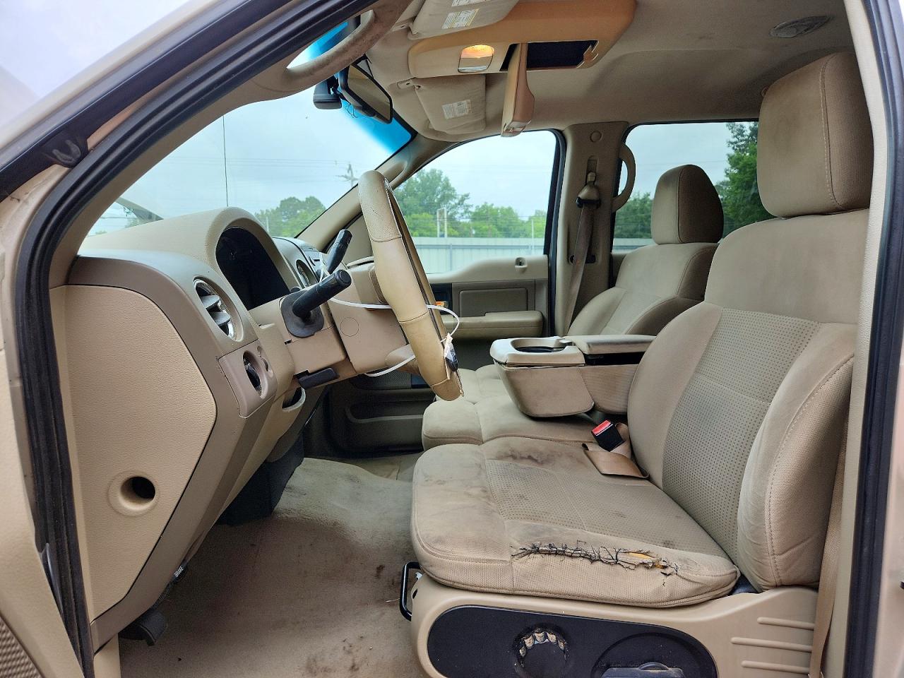 2007 Ford F150 Supercrew Tan vin: 1FTRW12W37FB82006