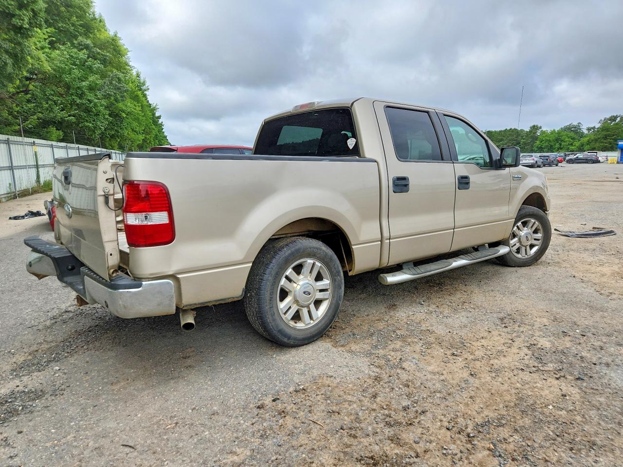 2007 Ford F150 Supercrew Tan vin: 1FTRW12W37FB82006