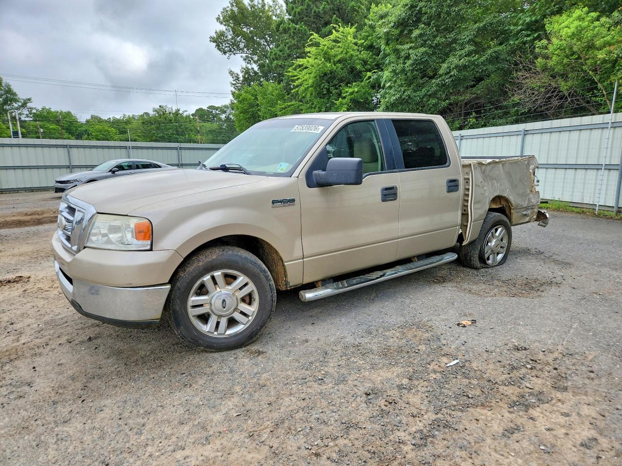 2007 Ford F150 Supercrew Tan vin: 1FTRW12W37FB82006