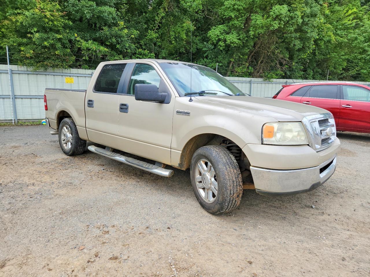 2007 Ford F150 Supercrew Tan vin: 1FTRW12W37FB82006