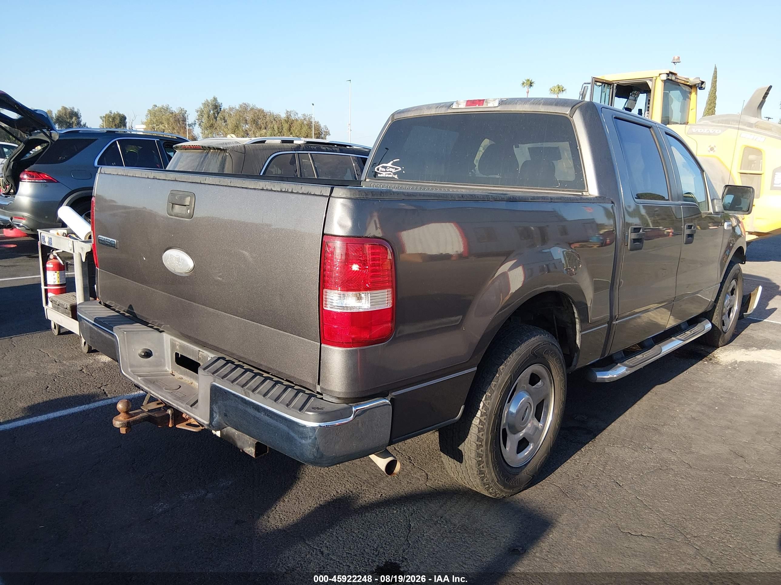 2007 Ford F-150 Xlt Silver vin: 1FTRW12W37KC73672