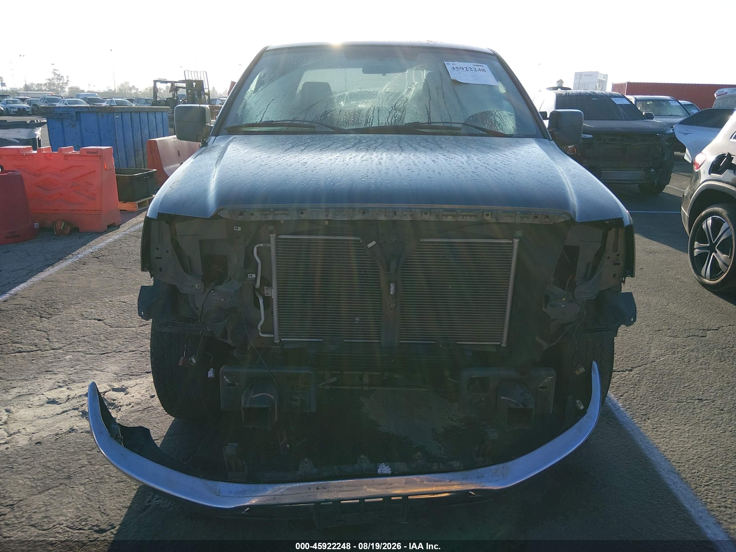 2007 Ford F-150 Xlt Silver vin: 1FTRW12W37KC73672