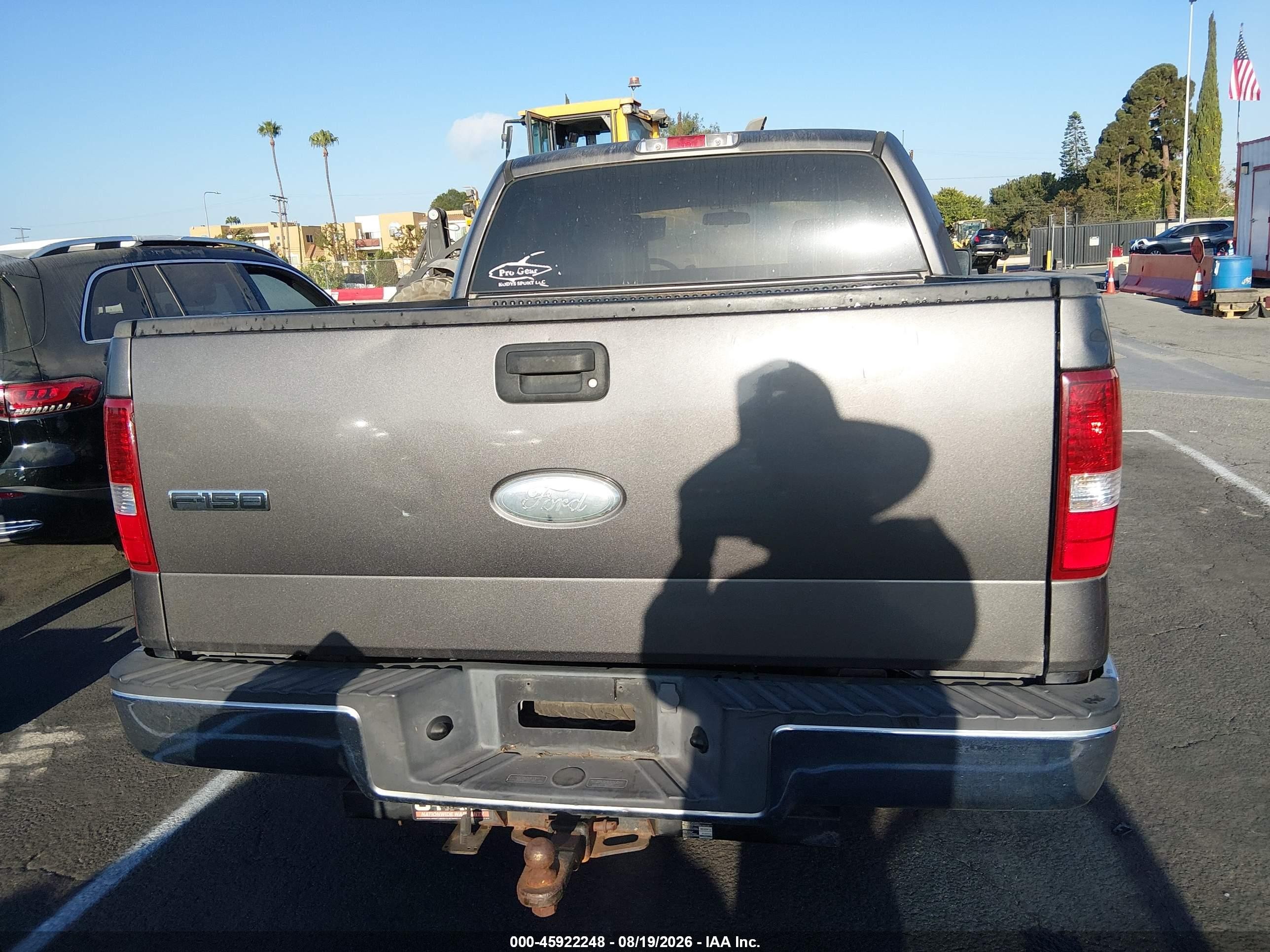2007 Ford F-150 Xlt Silver vin: 1FTRW12W37KC73672