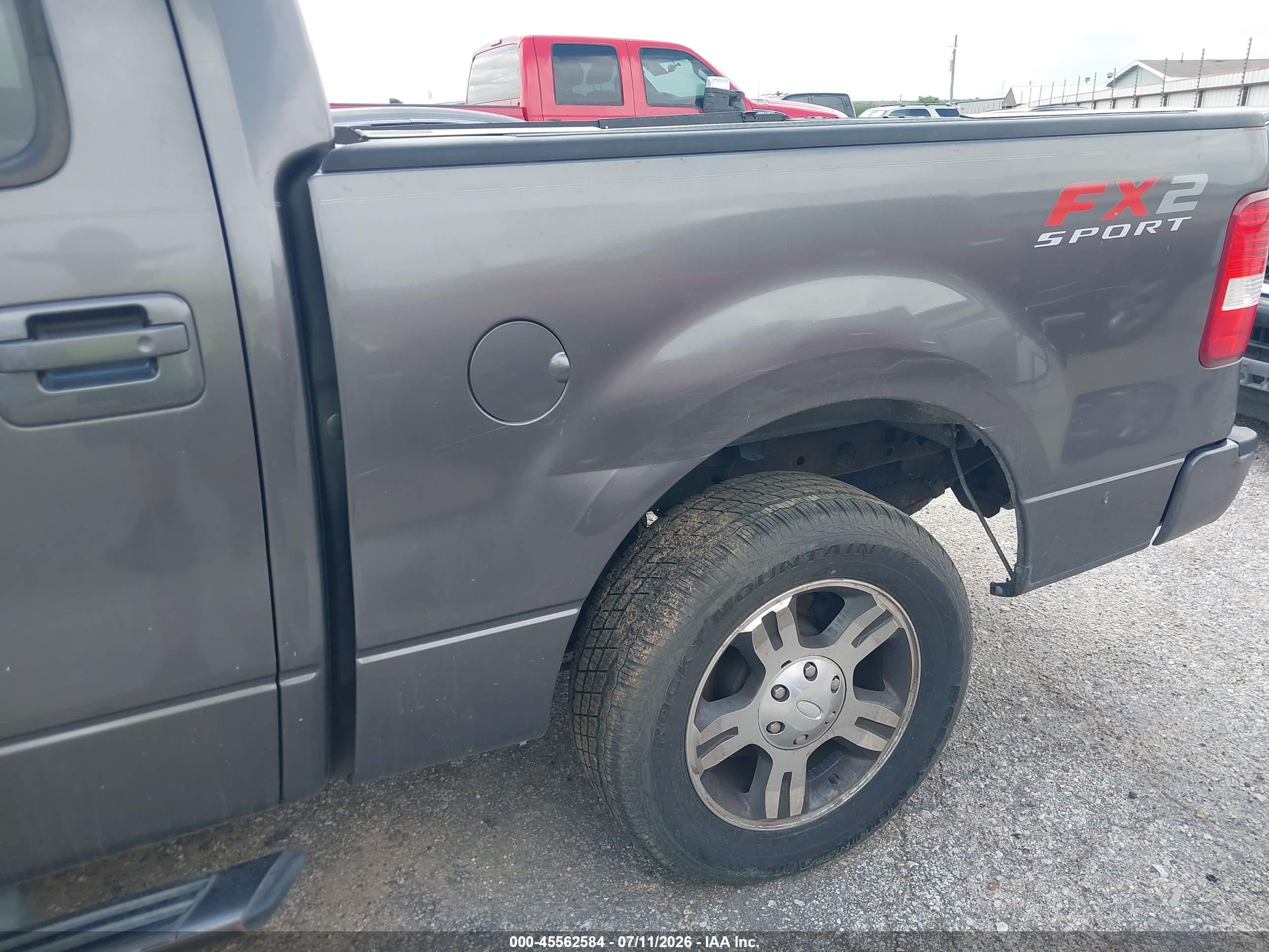 2007 Ford F-150 Xlt Gray vin: 1FTRW12W37KD01969