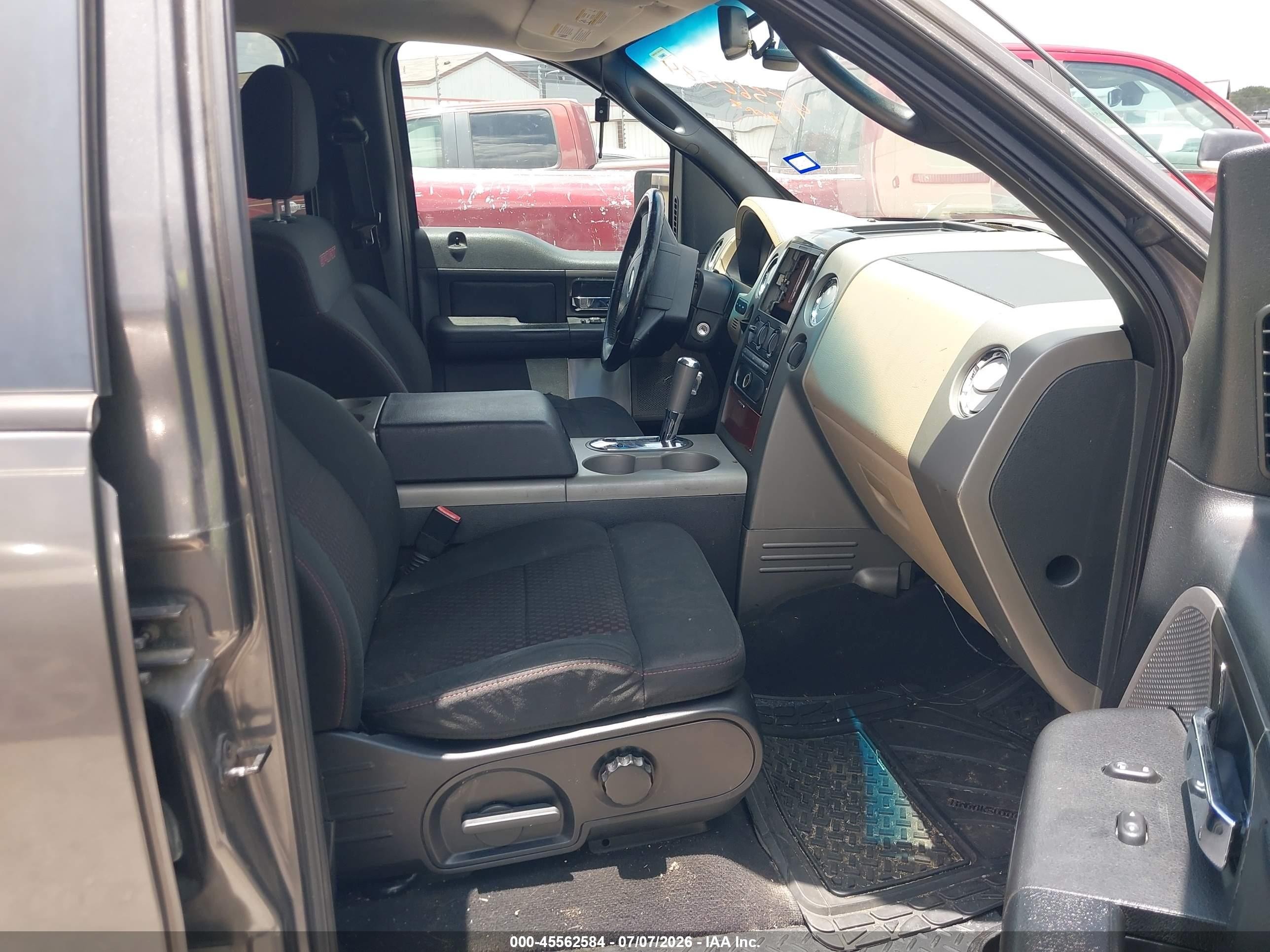2007 Ford F-150 Xlt Gray vin: 1FTRW12W37KD01969